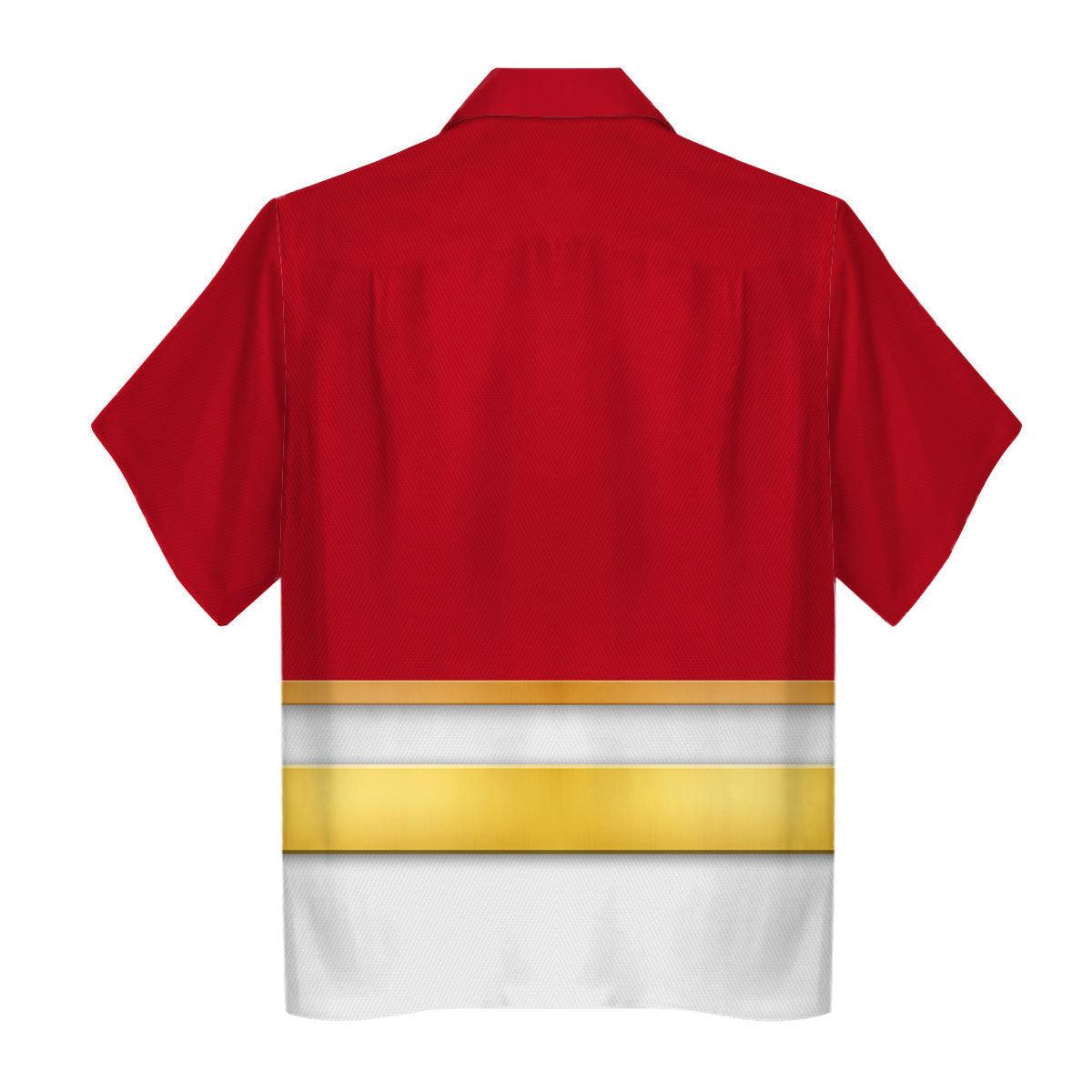 Gearhomie Megaforce Red Ranger Hoodies Sweatshirt T-shirt Hawaiian Sweatpants - Gearhomie.com