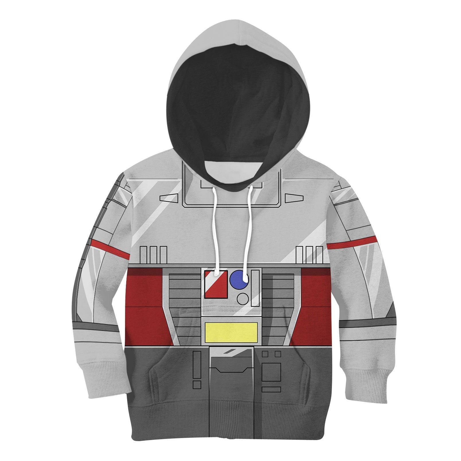 Gearhomie Megatron Kid Costume Cosplay Hoodie Sweatshirt T-Shirt - Gearhomie.com