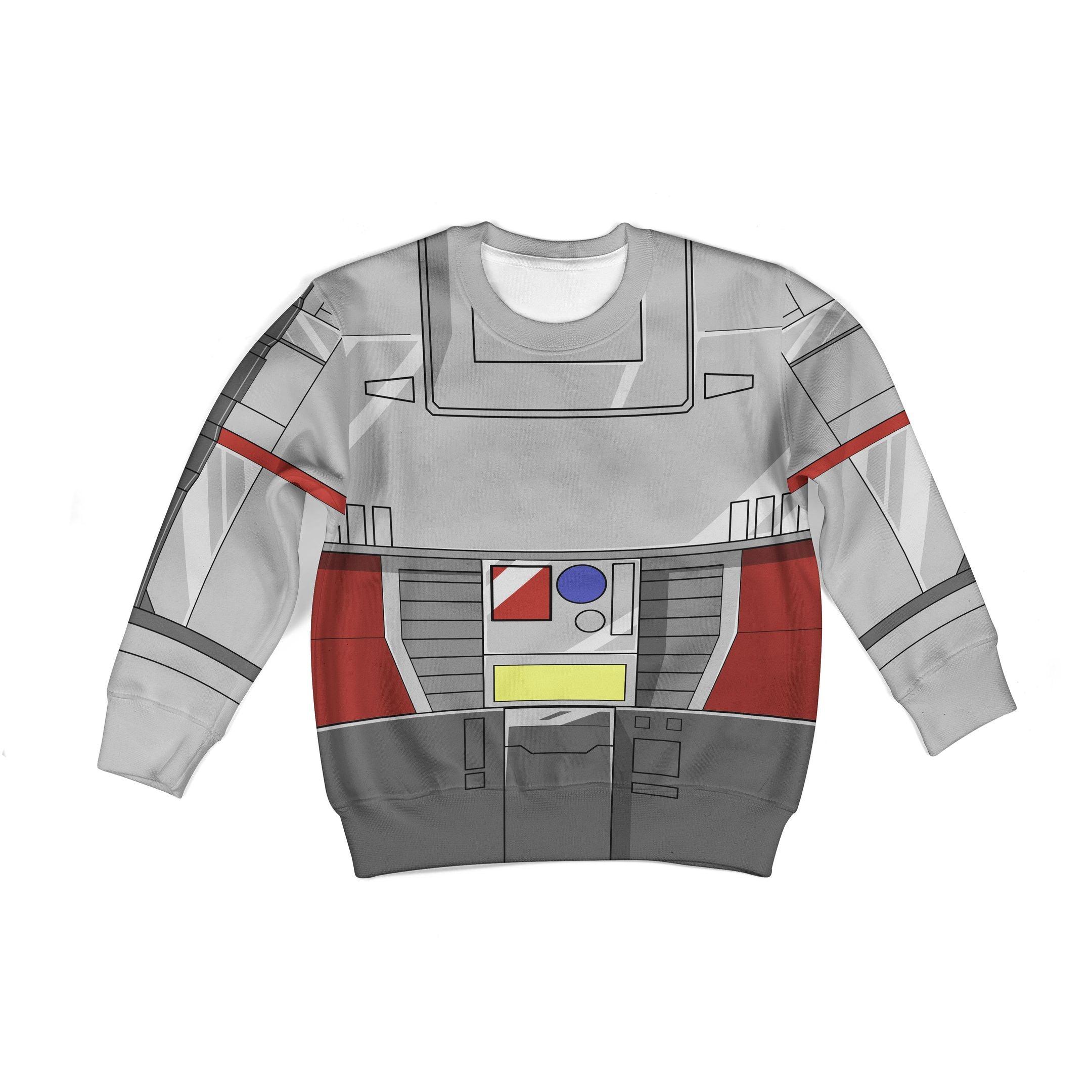 Gearhomie Megatron Kid Costume Cosplay Hoodie Sweatshirt T-Shirt - Gearhomie.com