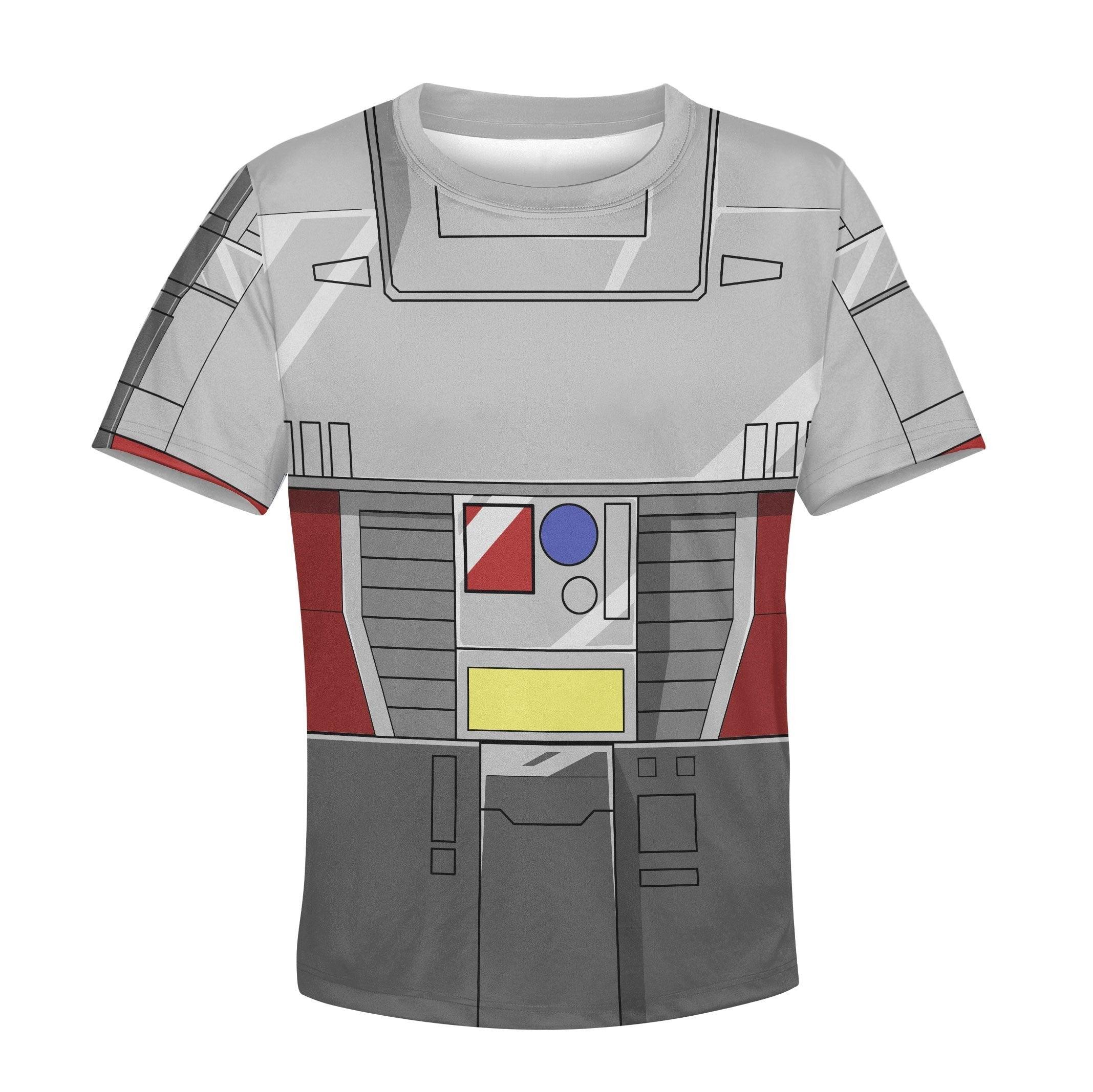 Gearhomie Megatron Kid Costume Cosplay Hoodie Sweatshirt T-Shirt - Gearhomie.com