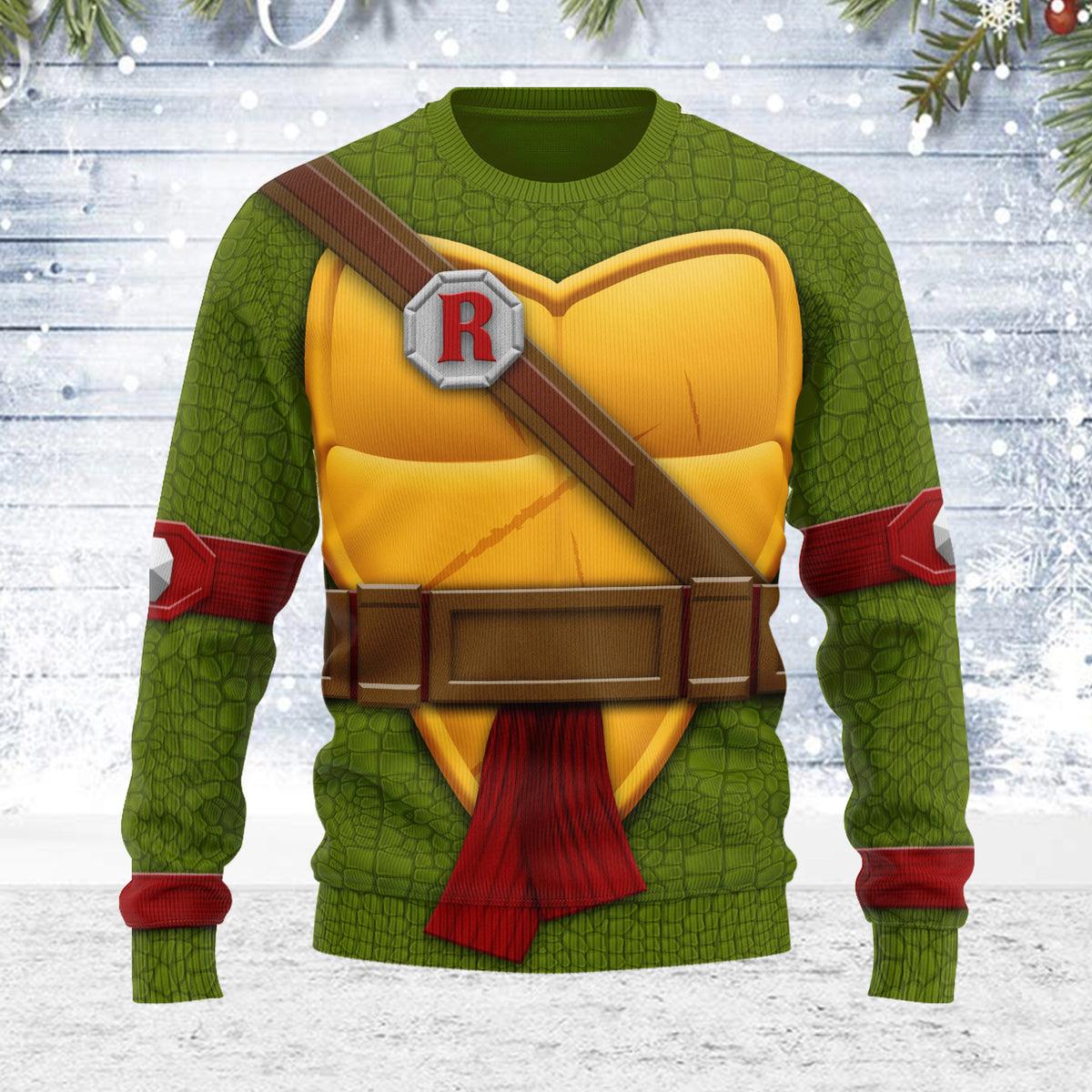 Gearhomie Merry Christmas Raphael Unisex Wool Sweater - Gearhomie.com