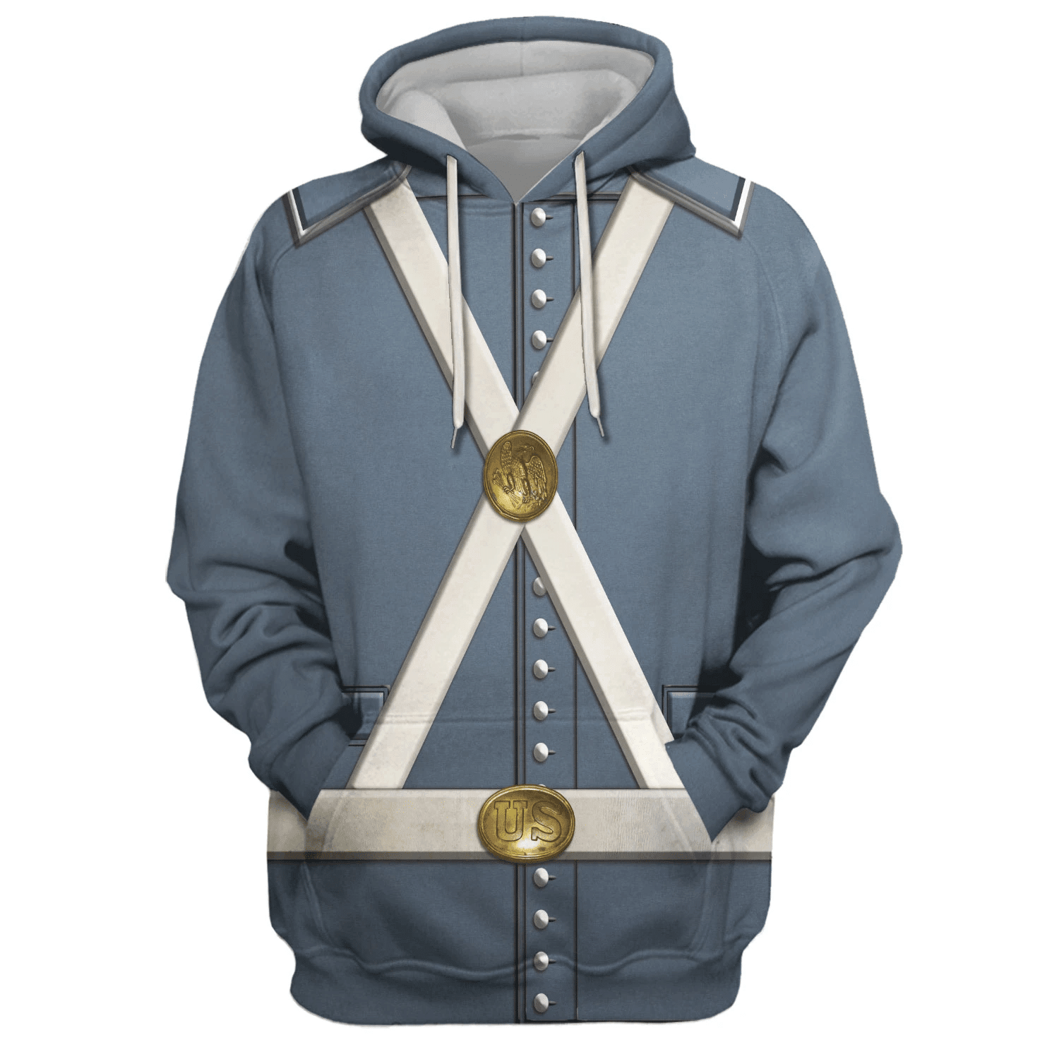 Gearhomie Mexican War US Army Costume Hoodie Sweatshirt T-Shirt Tracksuit - Gearhomie.com