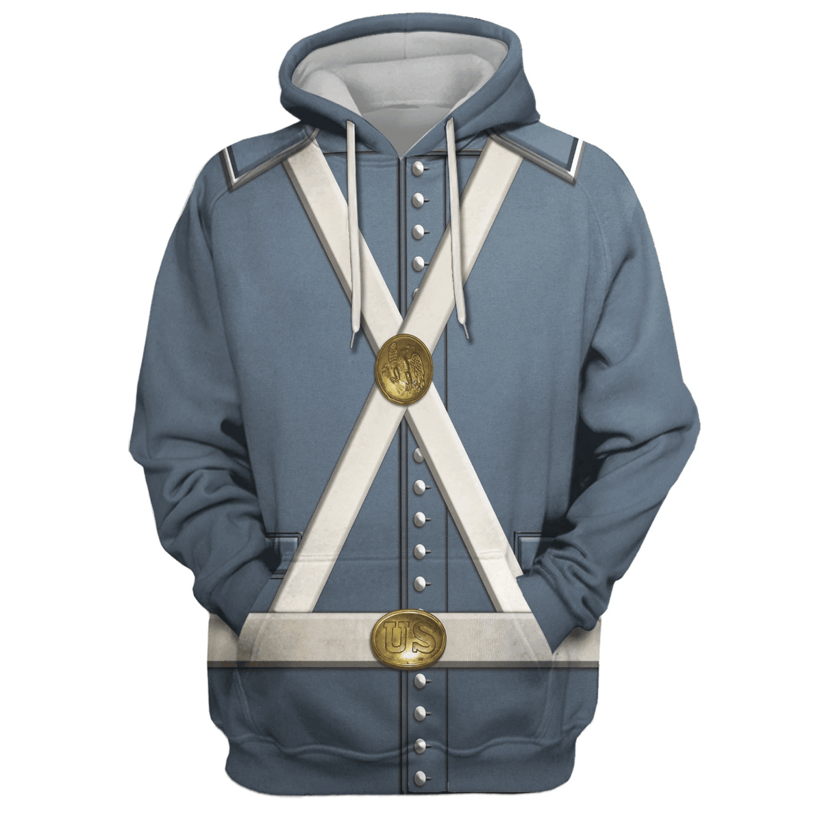 Gearhomie Mexican War US Army Costume Hoodie Sweatshirt T-Shirt Tracksuit - Gearhomie.com