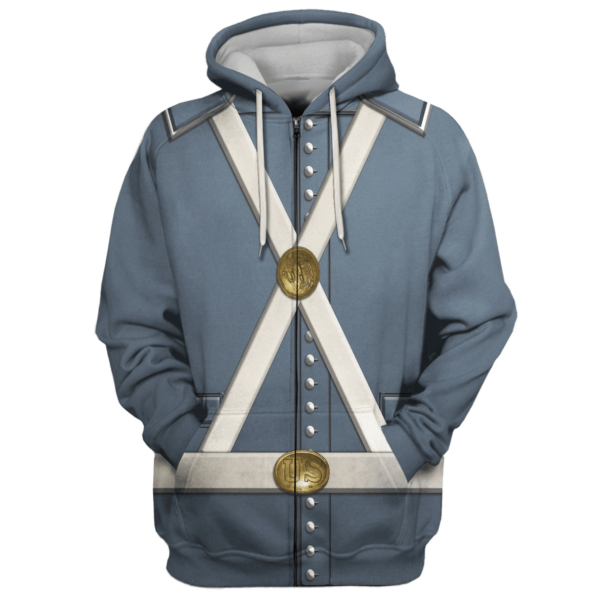 Gearhomie Mexican War US Army Costume Hoodie Sweatshirt T-Shirt Tracksuit - Gearhomie.com