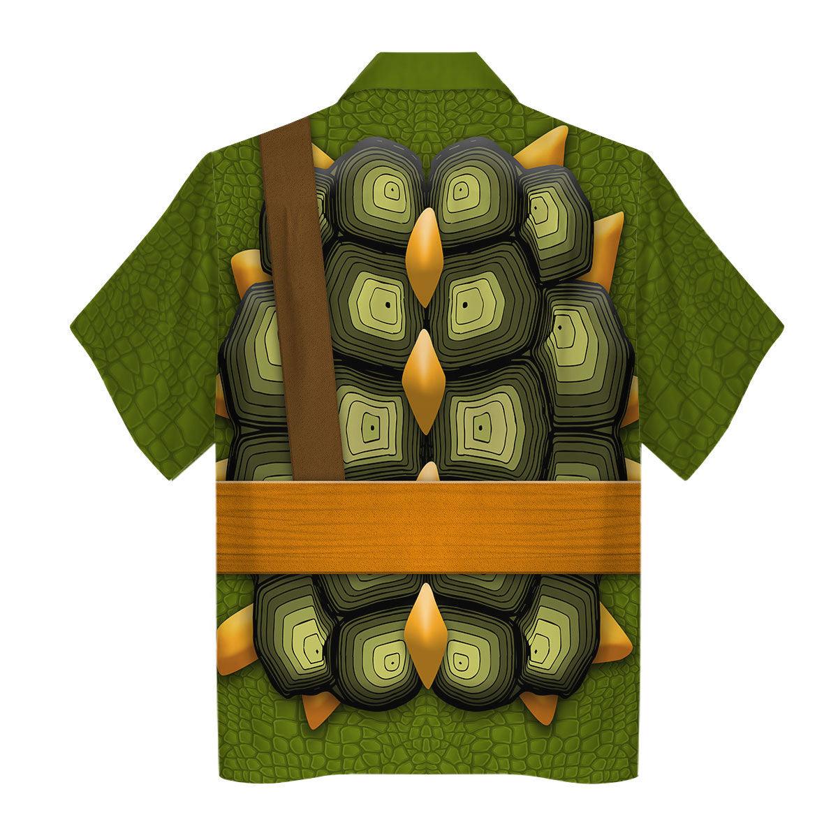 CustomsPig Michelangelo TMNT Costume Hoodie Sweatshirt T-Shirt Sweatpants - CustomsPig.com