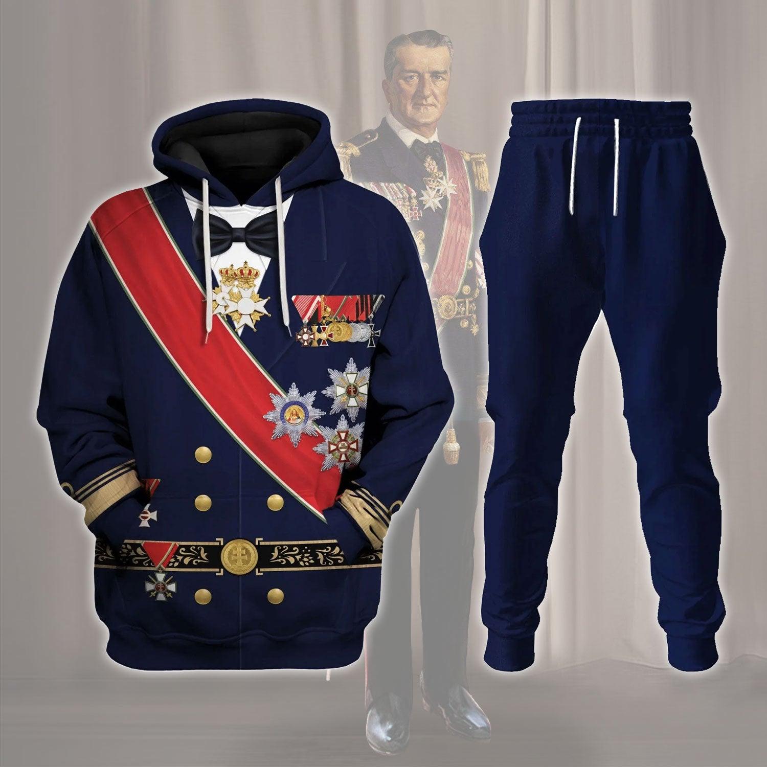 Gearhomie Miklos Horthy Costume Hoodie Sweatshirt T-Shirt Tracksuit - Gearhomie.com