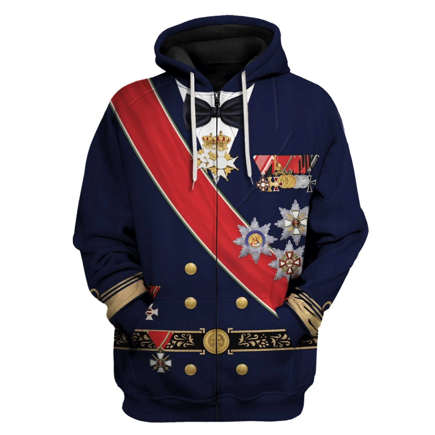 Gearhomie Miklos Horthy Costume Hoodie Sweatshirt T-Shirt Tracksuit - Gearhomie.com