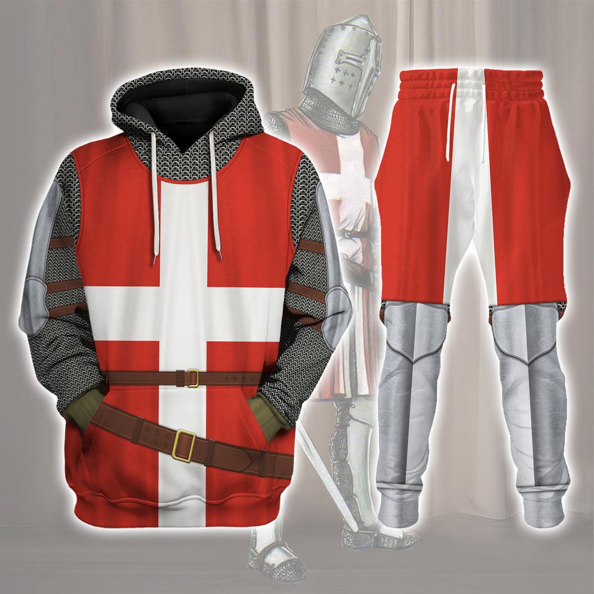 Gearhomie Military Orders Holy Roman Empire Knight Costume Hoodie Sweatshirt T-Shirt Tracksuit - Gearhomie.com