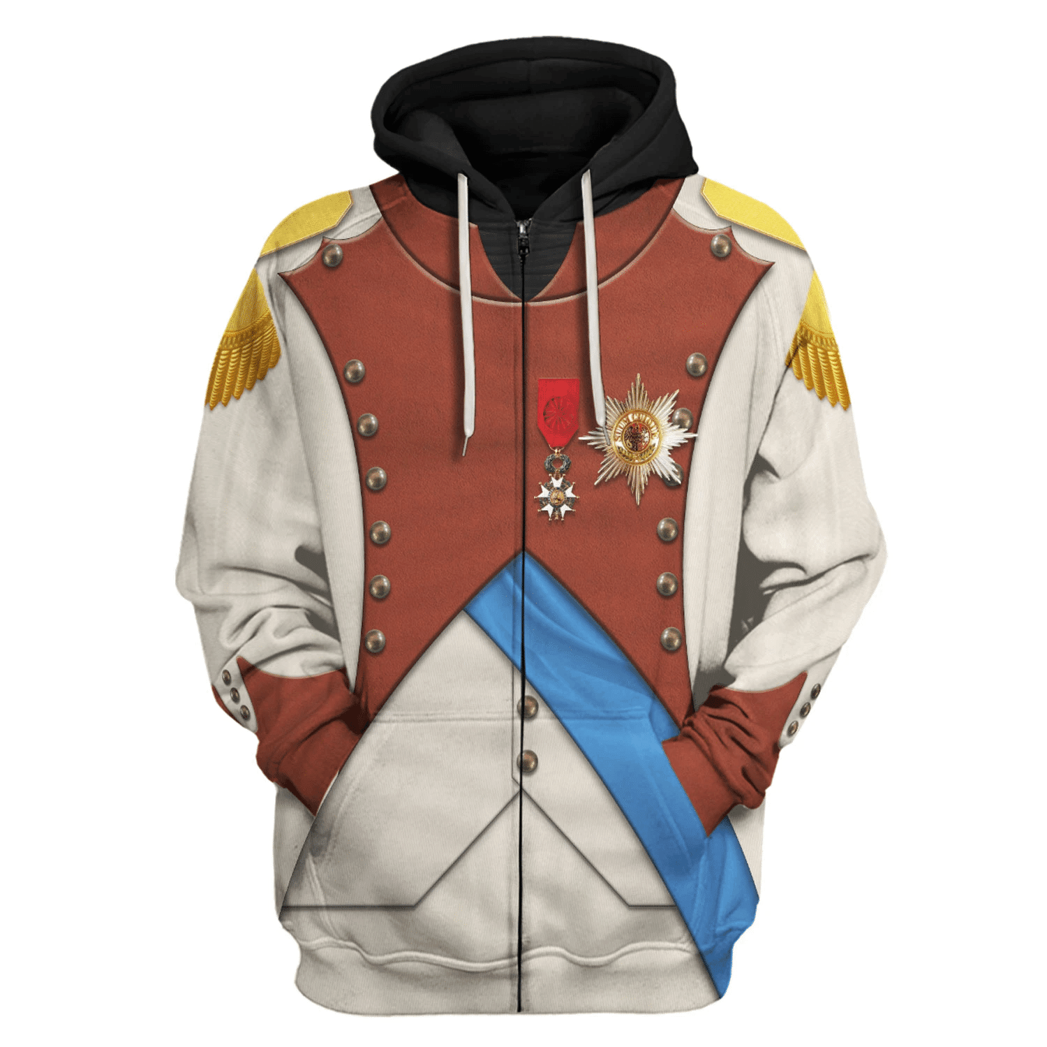 Gearhomie Monarch Louis Bonaparte Costume Hoodie Sweatshirt T-Shirt Tracksuit - Gearhomie.com
