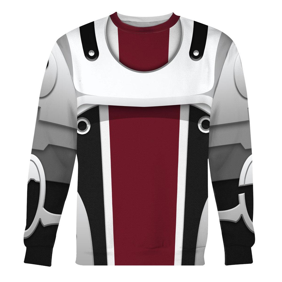 Gearhomie Mordin Solus Hoodie Sweatshirt T-shirt Sweatpants Outfit Cosplay Costumes - Gearhomie.com