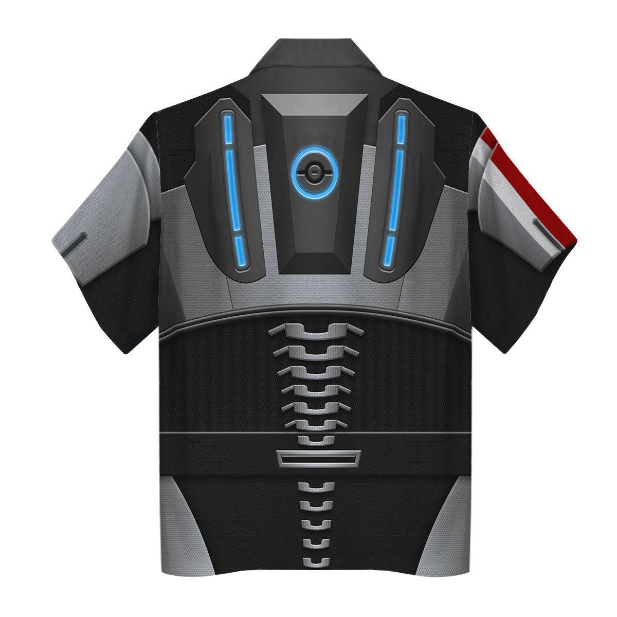Gearhomie N7 Armor Hoodie Sweatshirt T-shirt Sweatpants Outfit Cosplay Costumes - Gearhomie.com