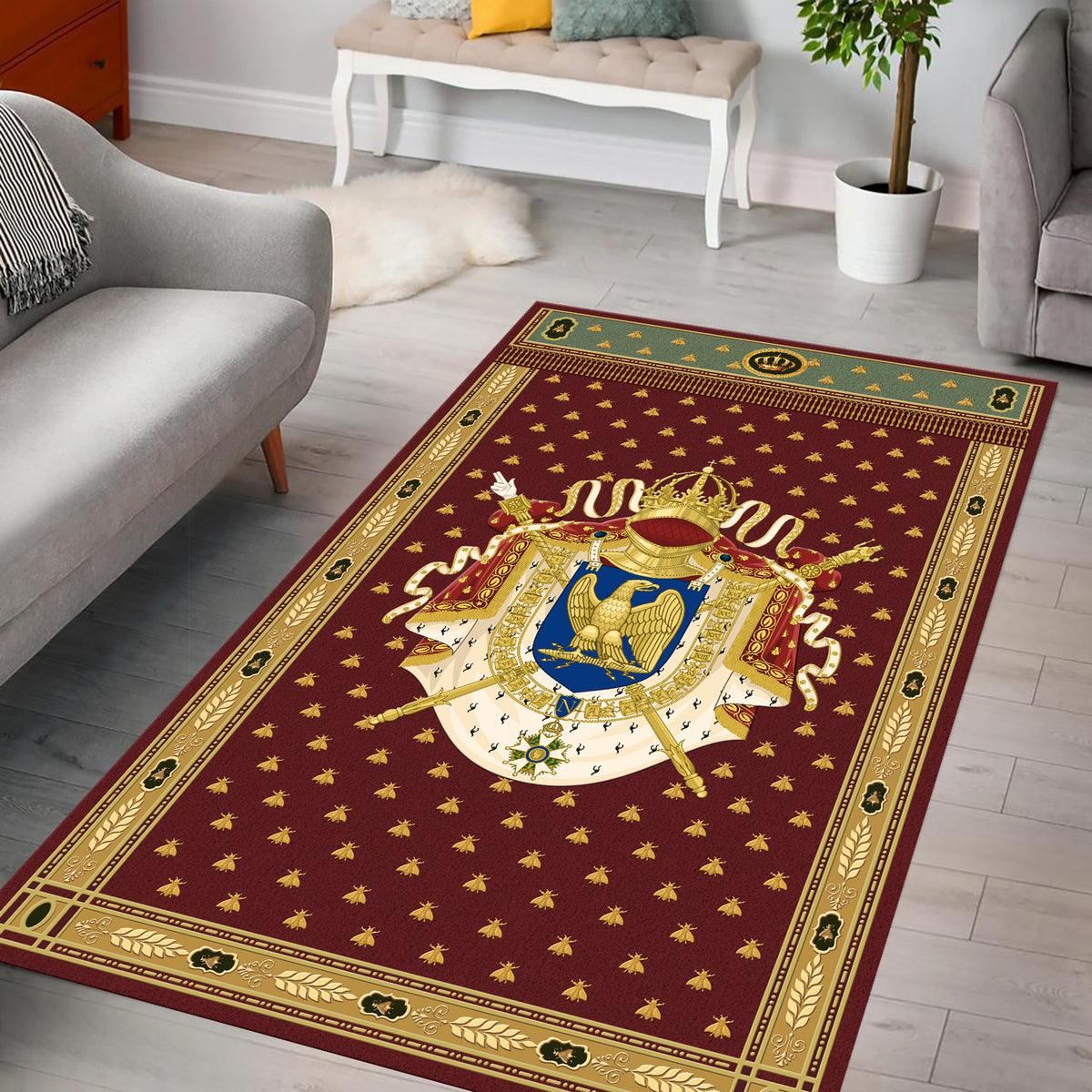 Gearhomie Napoleon Coat Of Arm Rug - Gearhomie.com