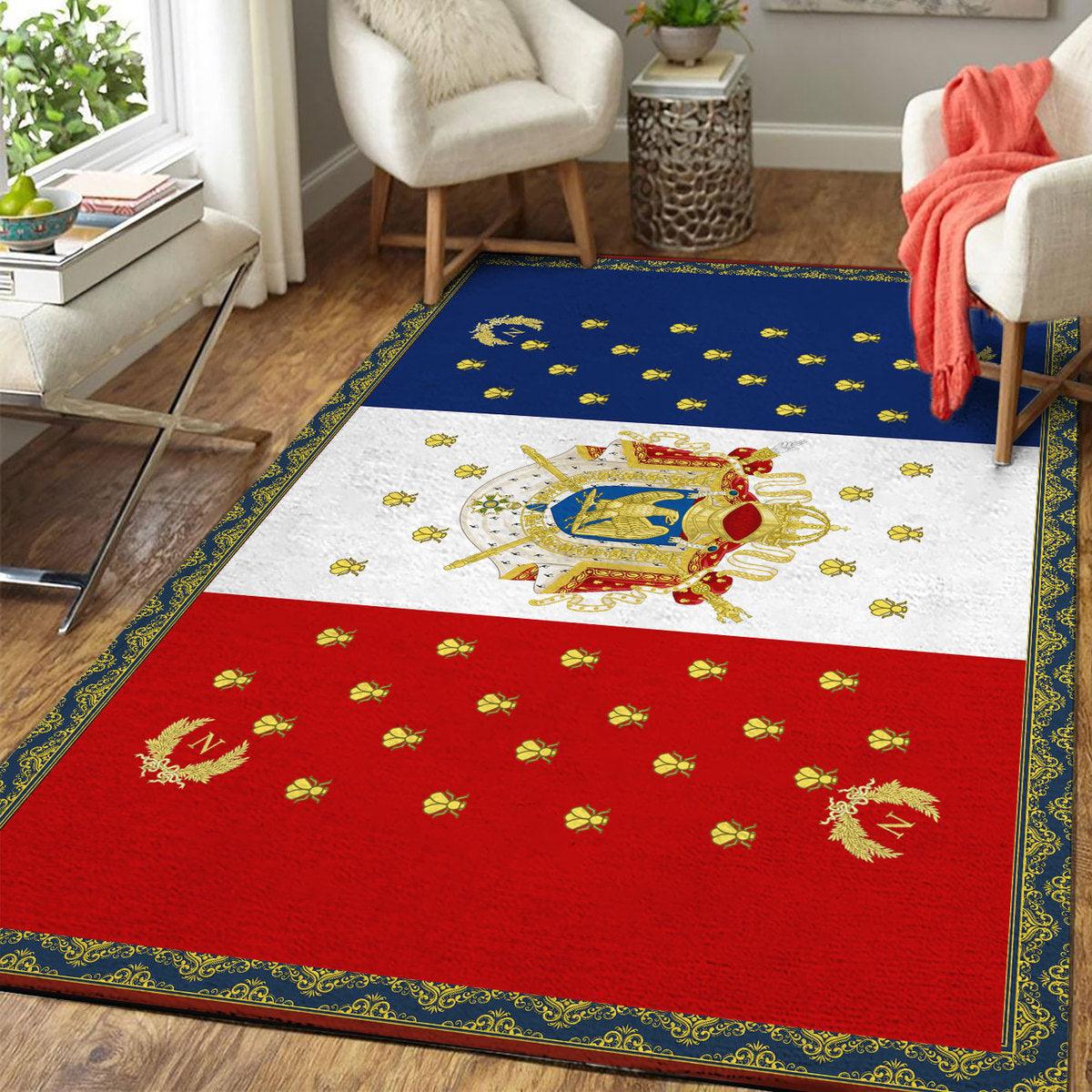Gearhomie Napoleon France Coat Of Arm Rug - Gearhomie.com