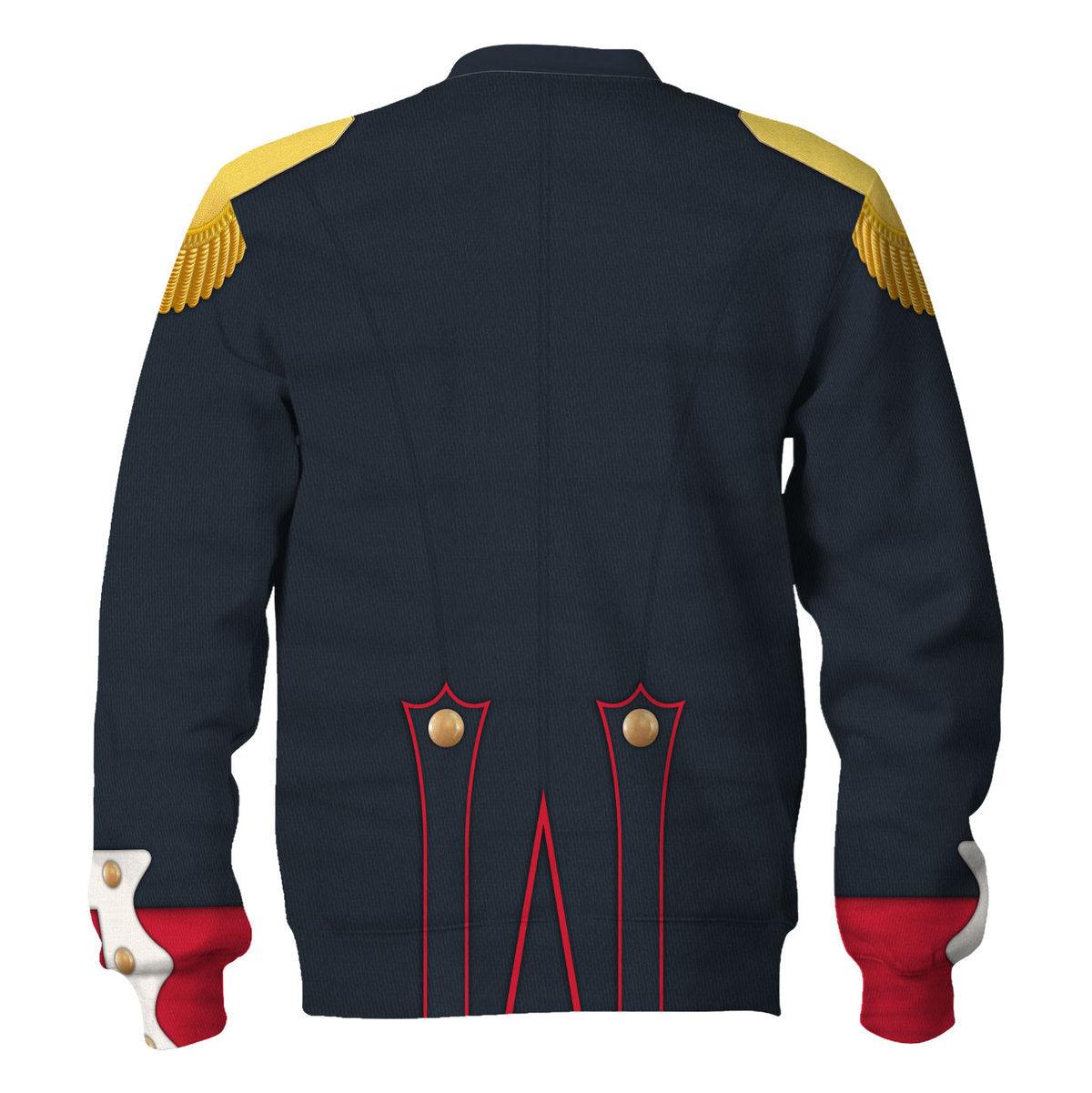 Oodiegang Napoleon I In His Grenadier Uniform All Over Print Hoodie Sweatshirt T-Shirt Tracksuit - Oodiegang.com