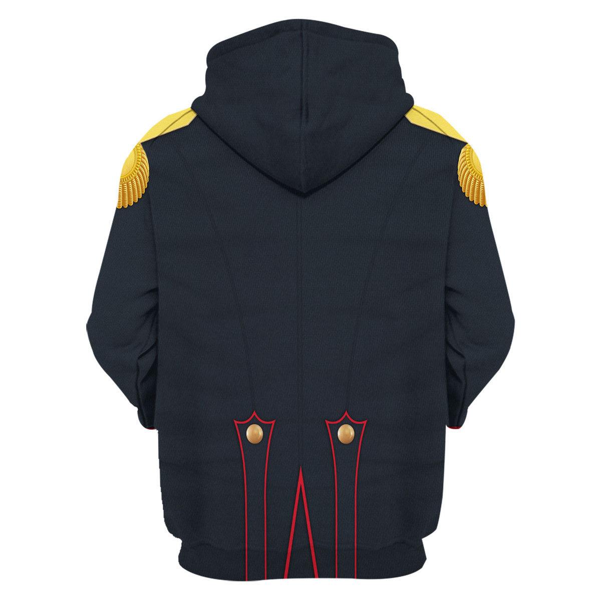 Gearhomie Napoleon I In His Grenadier Uniform All Over Print Hoodie Sweatshirt T-Shirt Tracksuit - Gearhomie.com