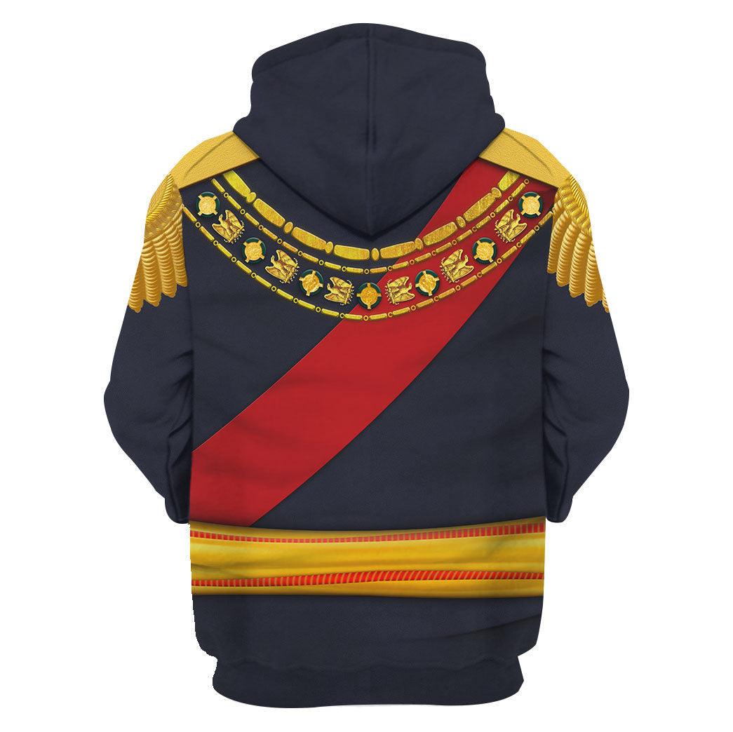 Oodiegang Napoleon III Costume Hoodie Sweatshirt T-Shirt Tracksuit - Oodiegang.com