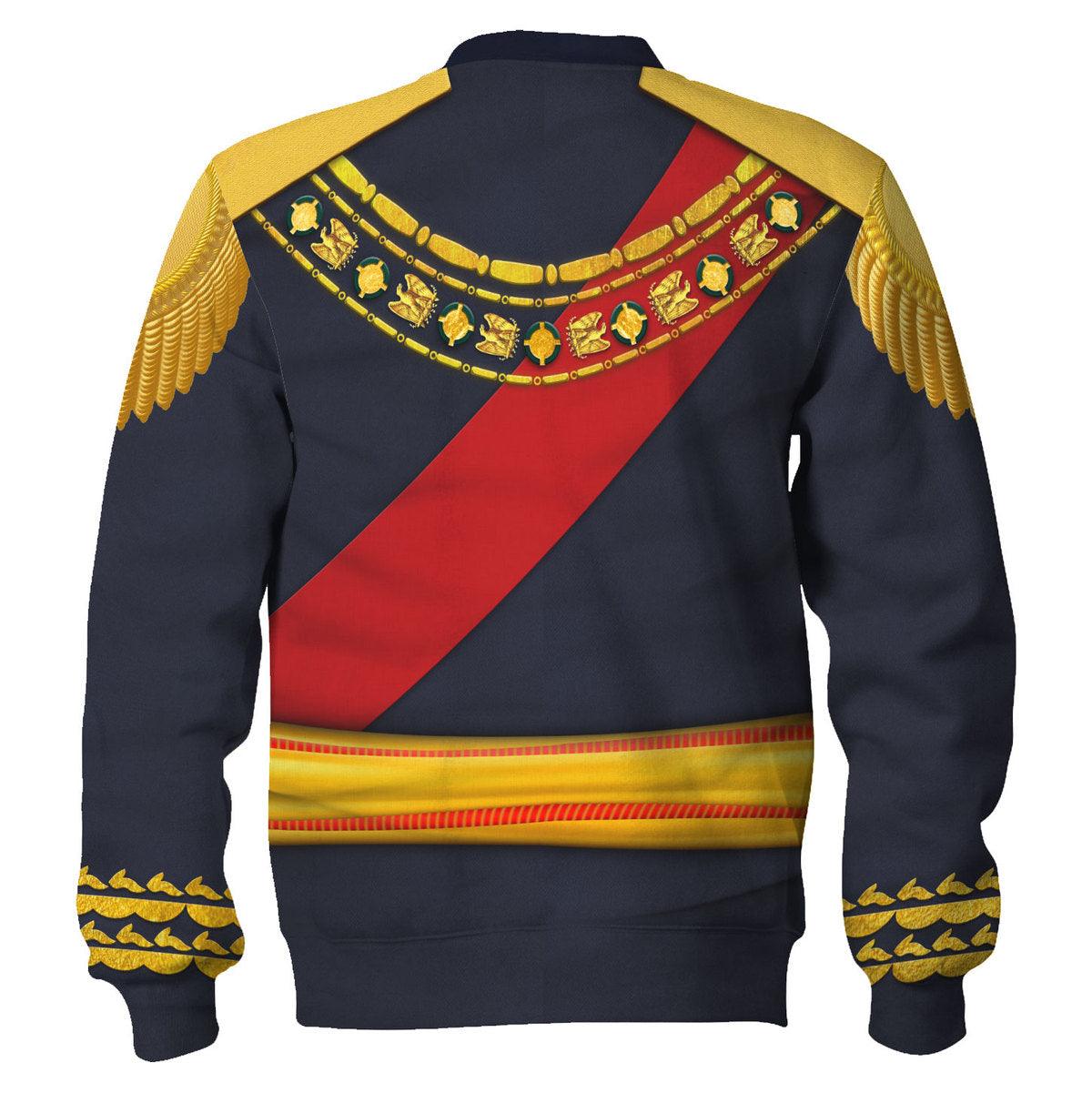Oodiegang Napoleon III Costume Hoodie Sweatshirt T-Shirt Tracksuit - Oodiegang.com