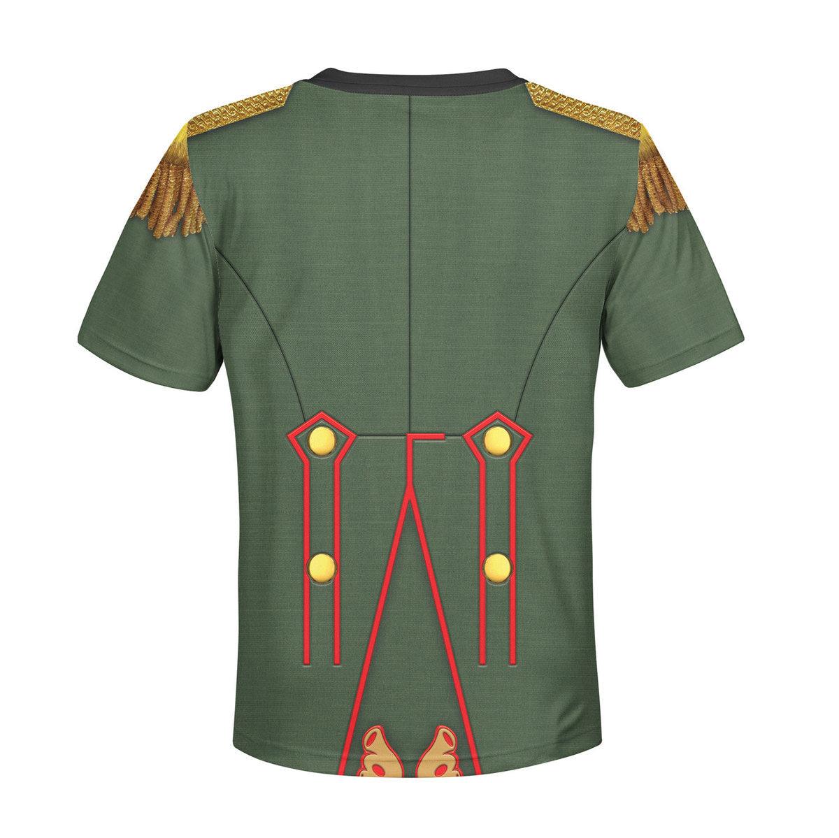 GearHomie Napoleon In Chasseur-Cheval Reg Unisex Kid Tops - Gearhomie.com