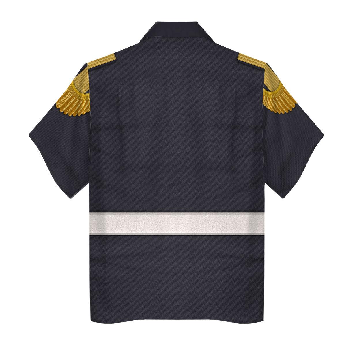 Gearhomie Napoleonic French Grenadier Officer-Campaign Dress (1806-1815) Uniform All Over Print Hoodie Sweatshirt T-Shirt Tracksuit - Gearhomie.com