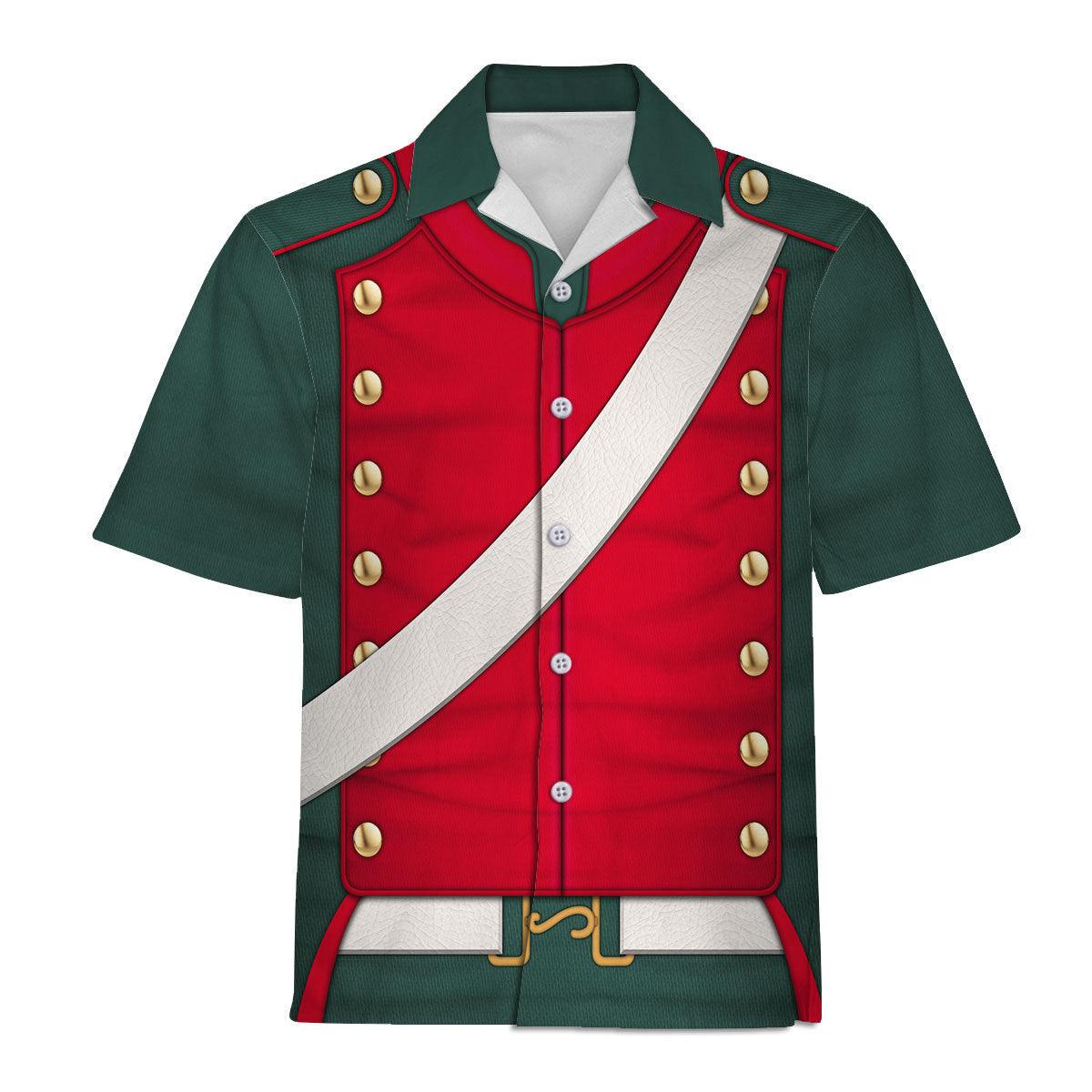 Gearhomie Napoleonic French Light Cavalry-Lancer (1812-1815) Uniform All Over Print Hoodie Sweatshirt T-Shirt Tracksuit - Gearhomie.com