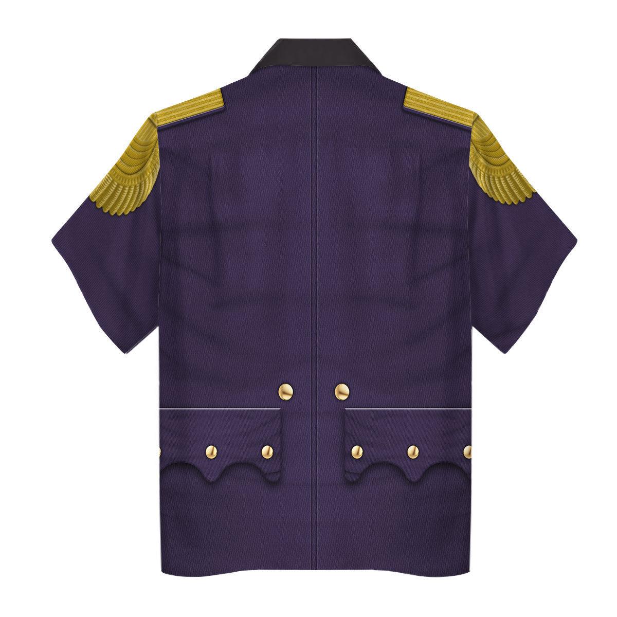Gearhomie Nelson Uniform As Worn At Trafalgar All Over Print Hoodie Sweatshirt T-Shirt Tracksuit - DucG