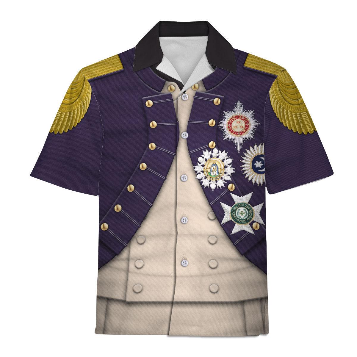 Gearhomie Nelson Uniform As Worn At Trafalgar All Over Print Hoodie Sweatshirt T-Shirt Tracksuit - DucG