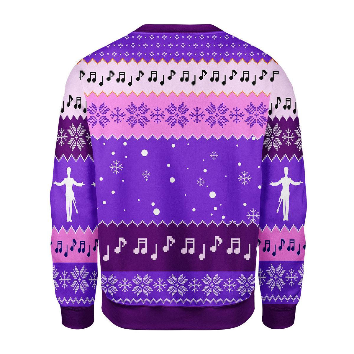 Oodiegang NEVER UNDERESTIMATE A GRANDMA Christmas Ugly Sweater - Oodiegang.com