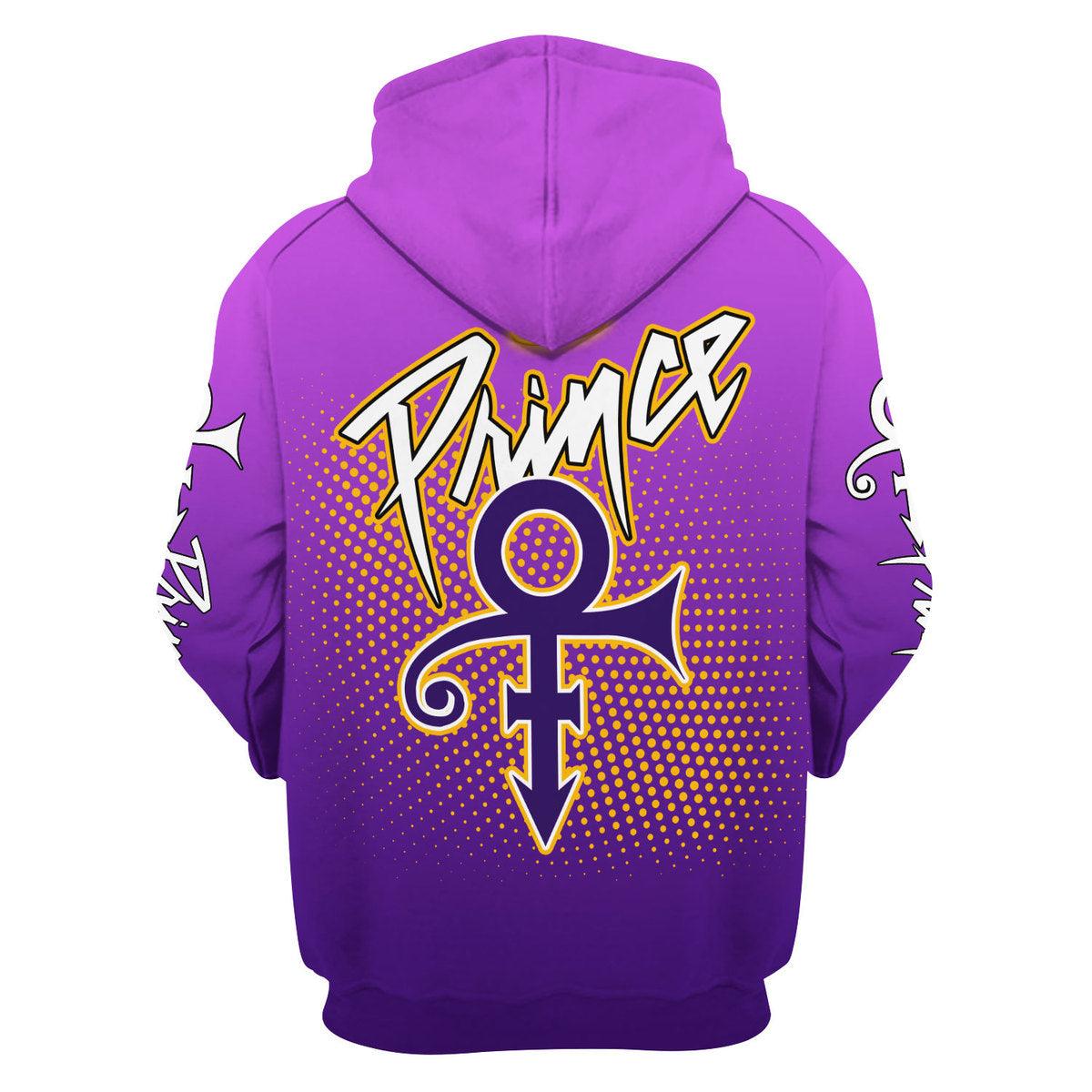 Gearhomie Never Underestimate A Grandma Who IS Listening to Prince Unisex Pullover Hoodie, Sweatshirt, T-Shirt - Gearhomie.com