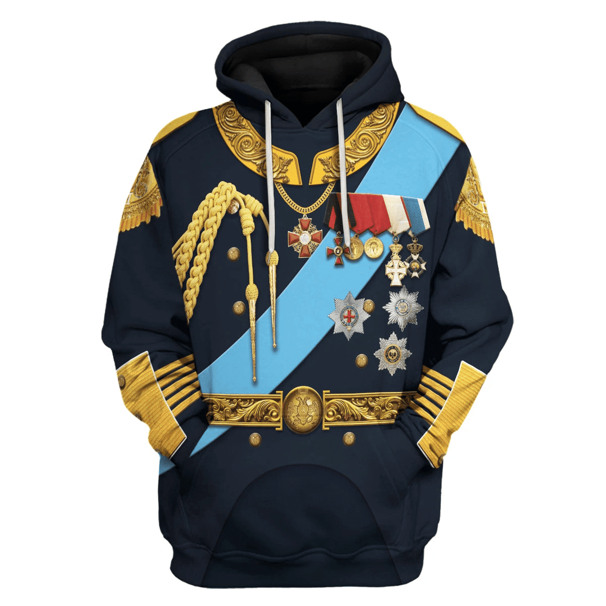 Gearhomie Nicholas II of Russia Costume Hoodie Sweatshirt T-Shirt Tracksuit - Gearhomie.com