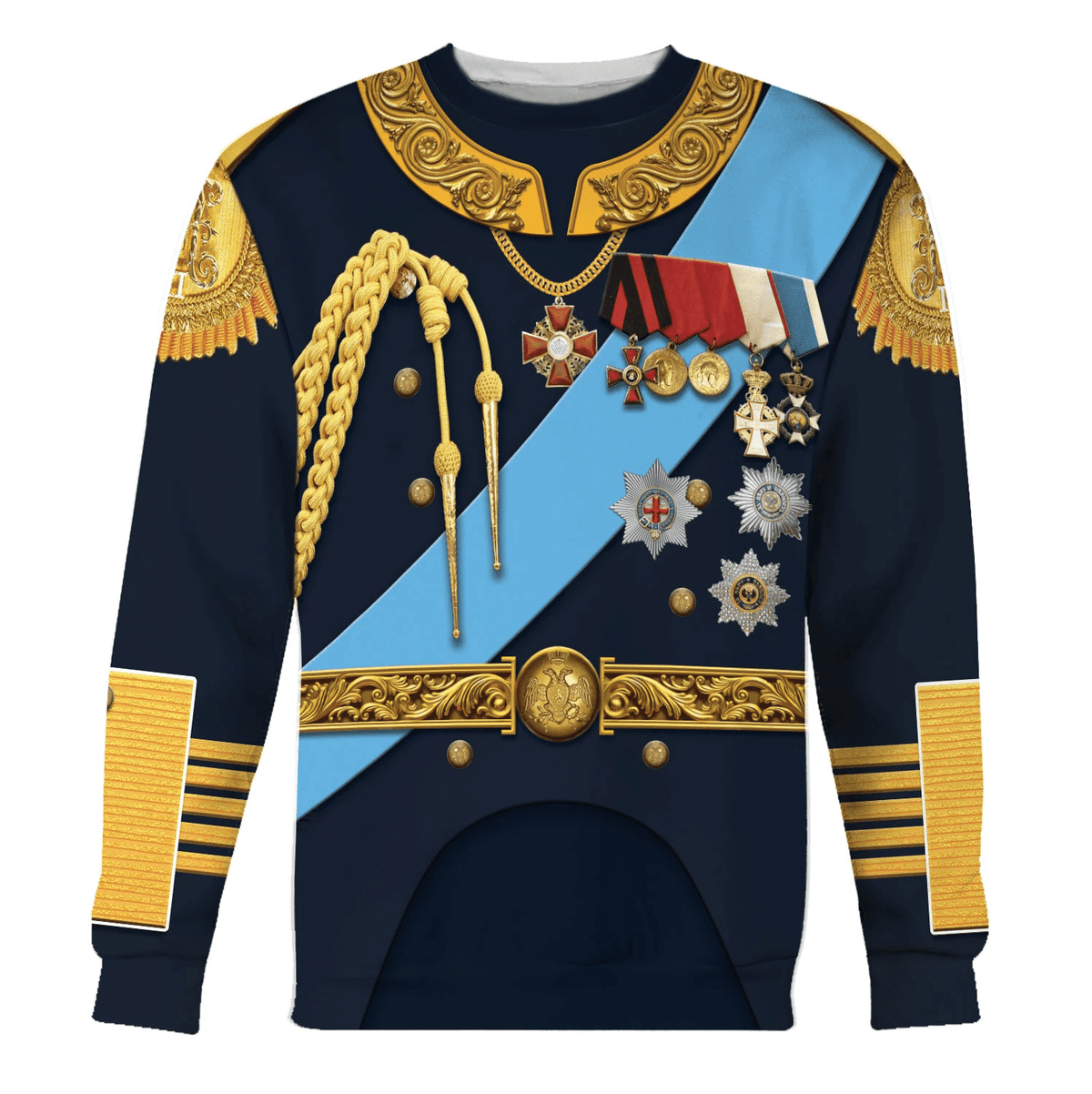 Gearhomie Nicholas II of Russia Costume Hoodie Sweatshirt T-Shirt Tracksuit - Gearhomie.com