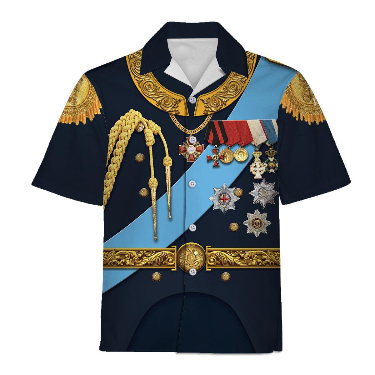 Gearhomie Nicholas II of Russia Costume Hoodie Sweatshirt T-Shirt Tracksuit - Gearhomie.com