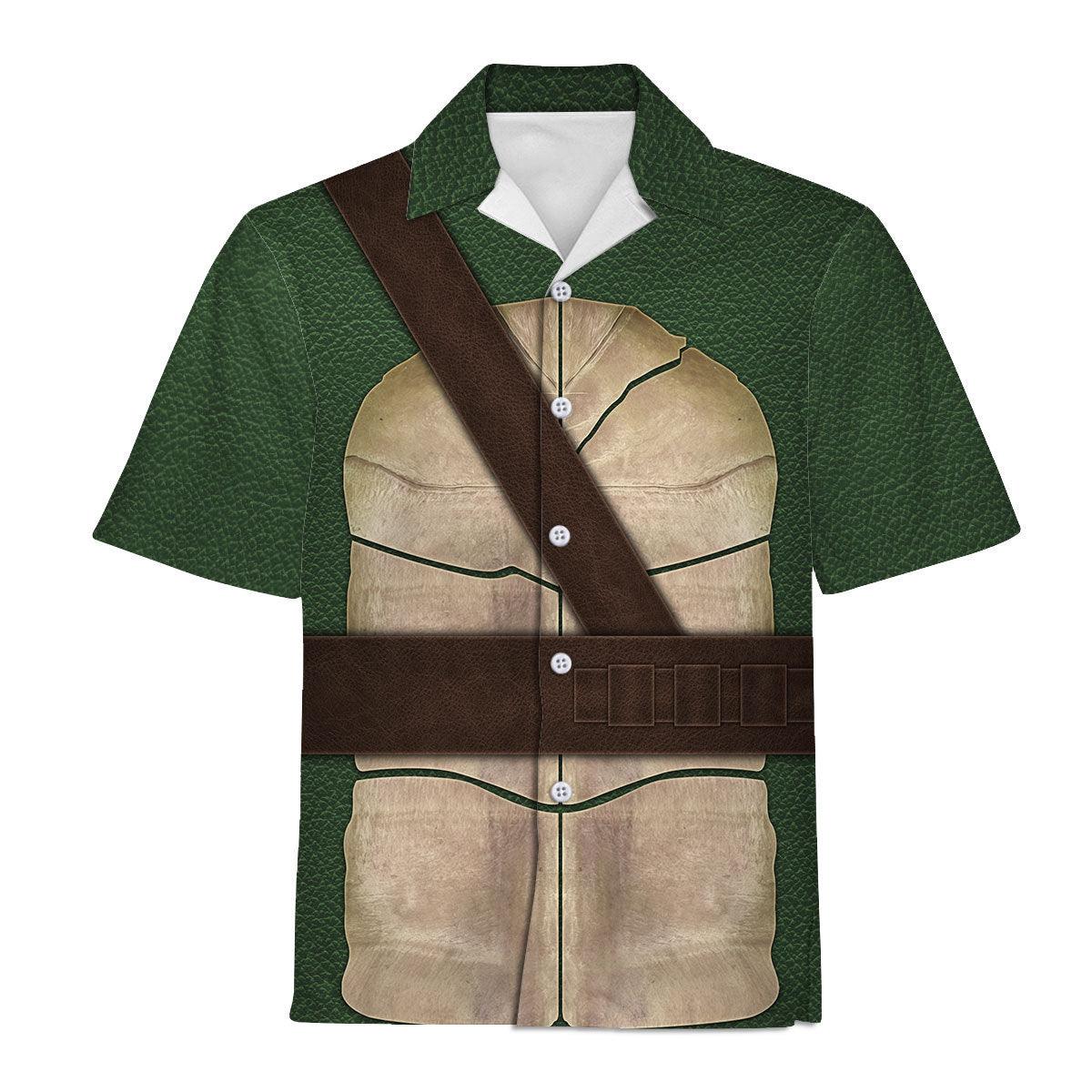 Gearhomie Ninja Turtles Donatello Costume Hoodie Sweatshirt T-Shirt ZipHoodie Sweatpants - Gearhomie.com