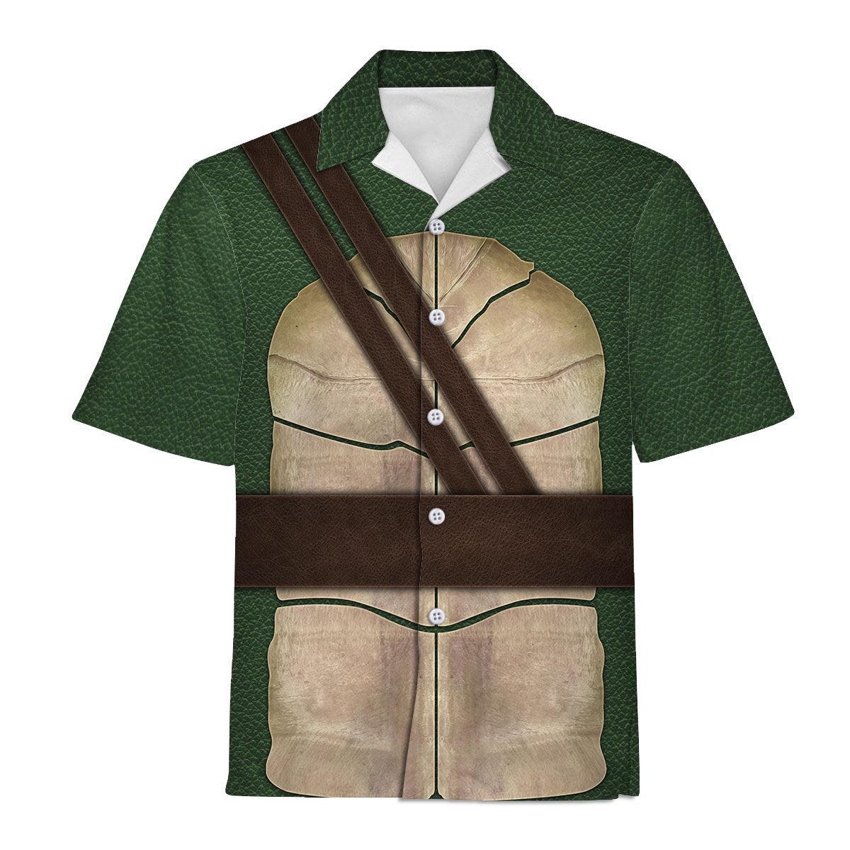 Gearhomie Ninja Turtles Leonardo Costume Hoodie Sweatshirt T-Shirt ZipHoodie Sweatpants - Gearhomie.com