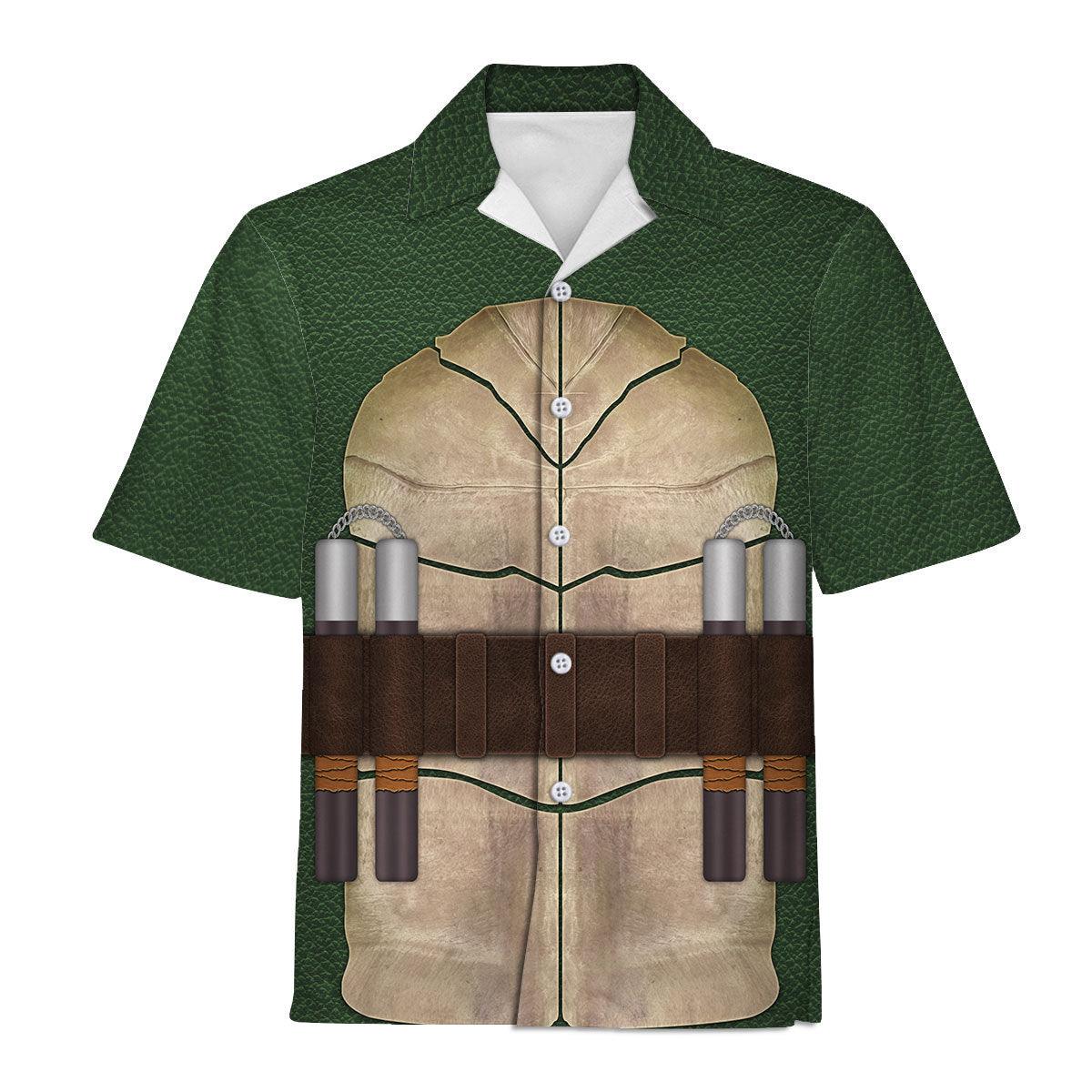 Gearhomie Ninja Turtles Michelangelo Costume Hoodie Sweatshirt T-Shirt ZipHoodie Sweatpants - Gearhomie.com