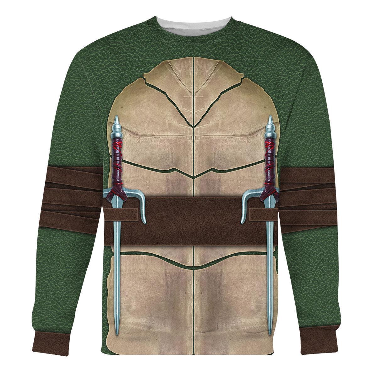 Gearhomie Ninja Turtles Raphael Costume Hoodie Sweatshirt T-Shirt ZipHoodie Sweatpants - Gearhomie.com