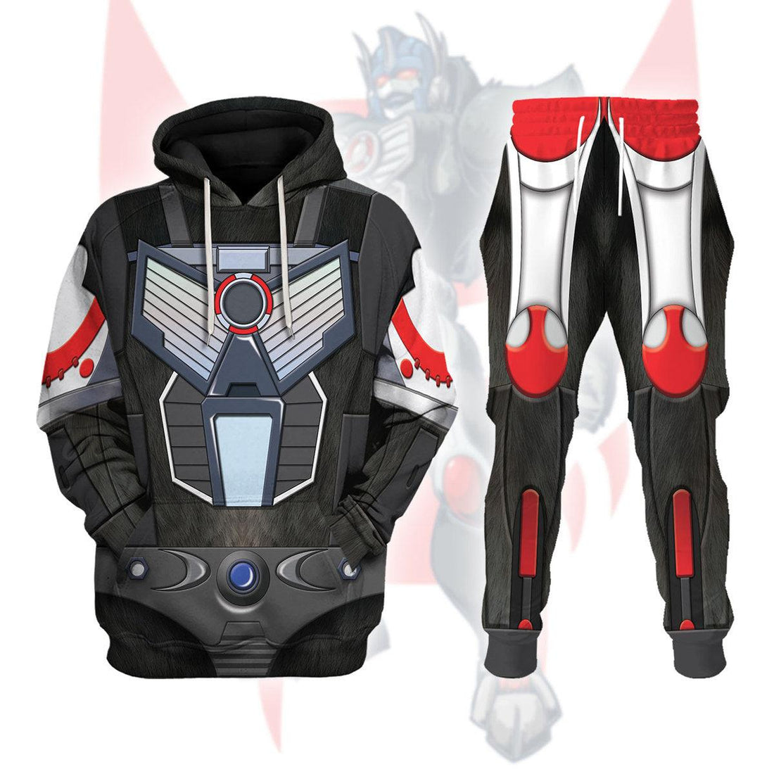 Gearhomie Optimus Primal Beast Wars Costume Cosplay Hoodie Tracksuit - DucG