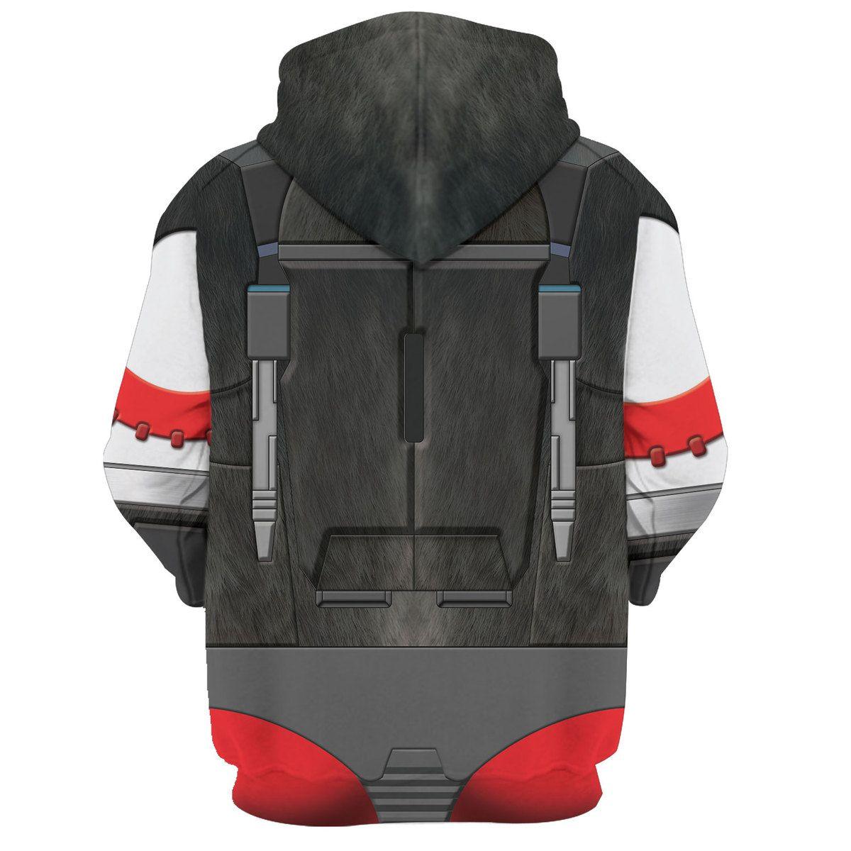 Gearhomie Optimus Primal Beast Wars Costume Cosplay Hoodie Tracksuit - DucG