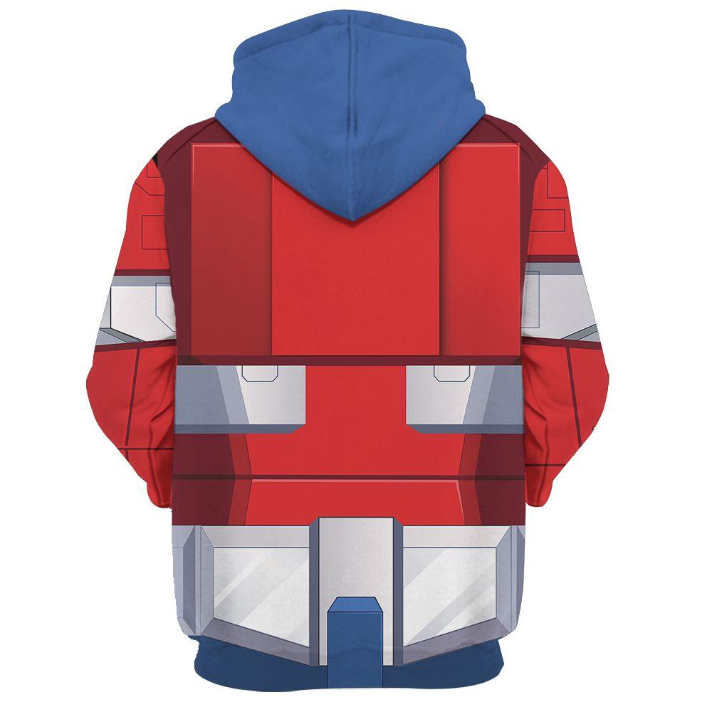 Gearhomie Optimus Prime Costume Cosplay Hoodie Tracksuit - DucG