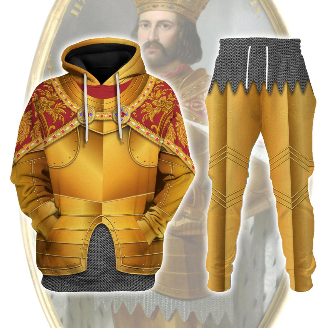 Gearhomie Otto Costume Holy Roman Emperor Hoodie Sweatshirt T-Shirt Tracksuit - Gearhomie.com