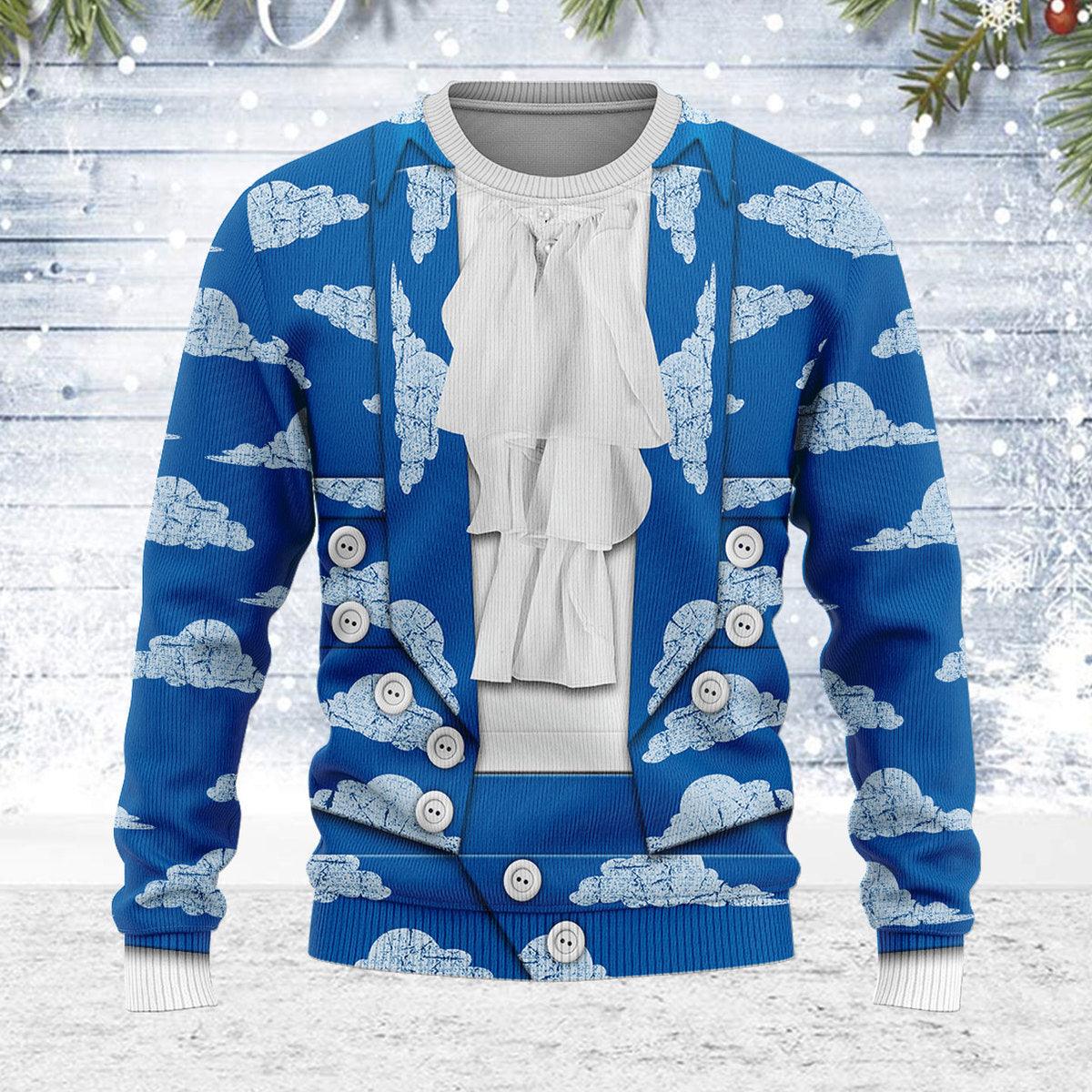 Gearhomie P Cloud Suit Costume Christmas Ugly Sweater - Gearhomie.com