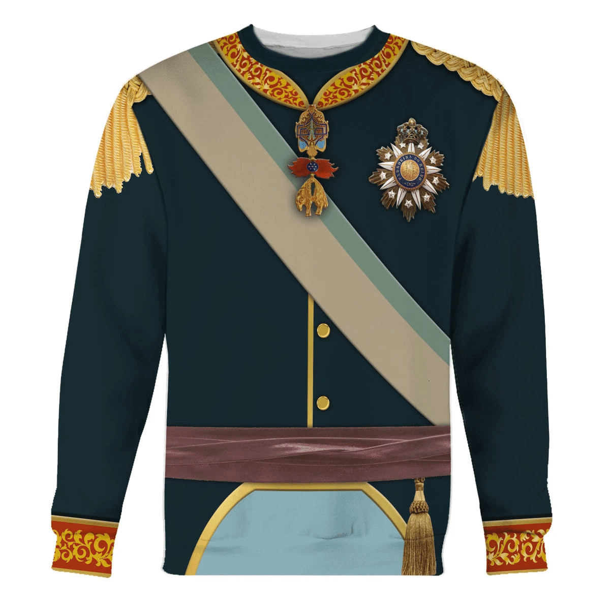 Gearhomie Pedro V of Portugal Costume Hoodie Sweatshirt T-Shirt Tracksuit - Gearhomie.com