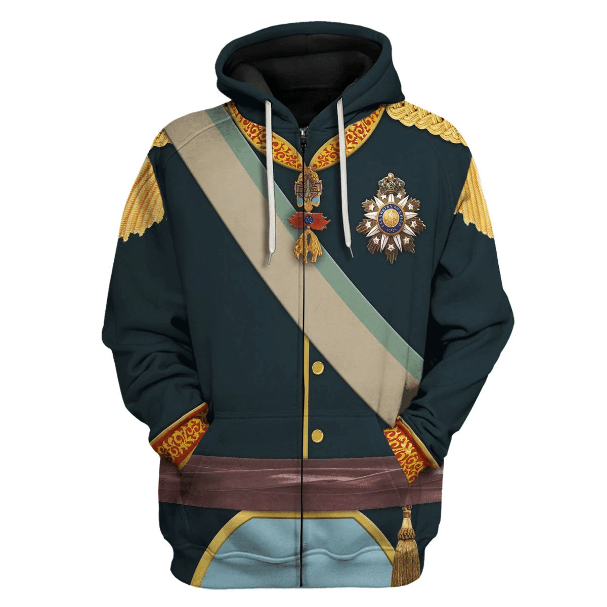  CustomsPig Pedro V of Portugal Costume Hoodie Sweatshirt T-Shirt Tracksuit -  CustomsPig.com