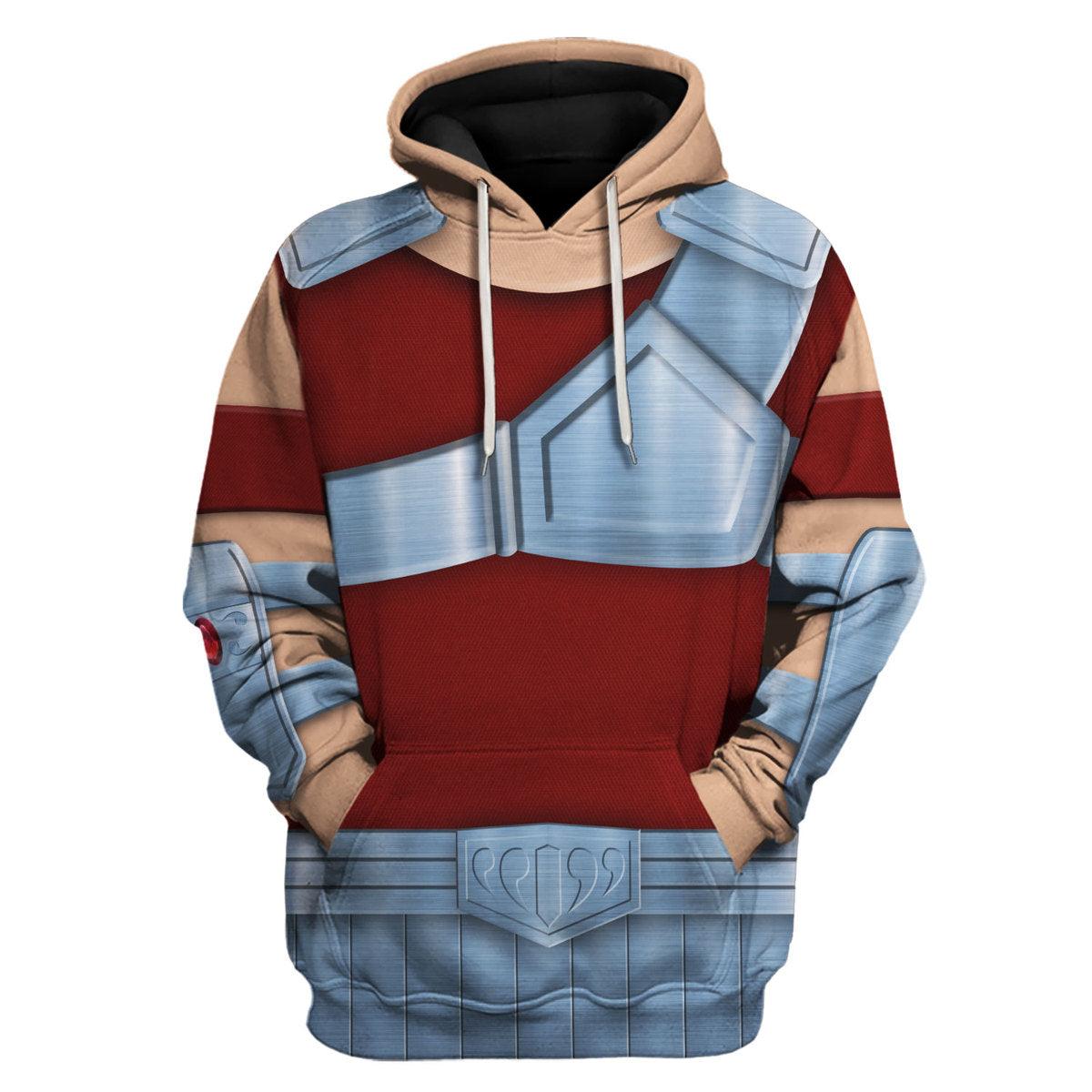 Gearhomie Pegasus Tenma Saint Seiya Costume Hoodie Sweatshirt T-Shirt Tracksuit - DucG