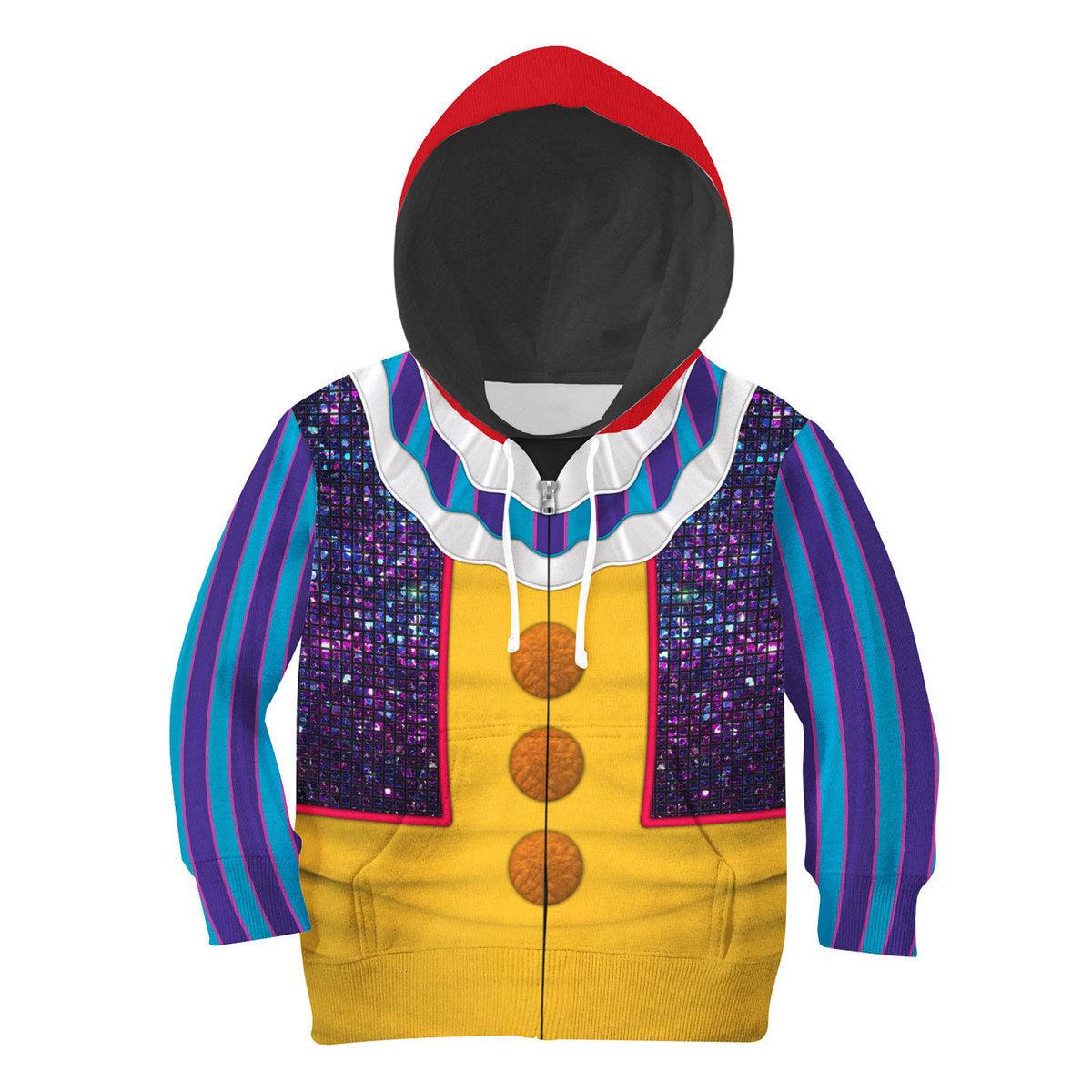 Gearhomie Pennywise 1990 Costume Kid Hoodie Sweatshirt T-Shirt - Gearhomie.com