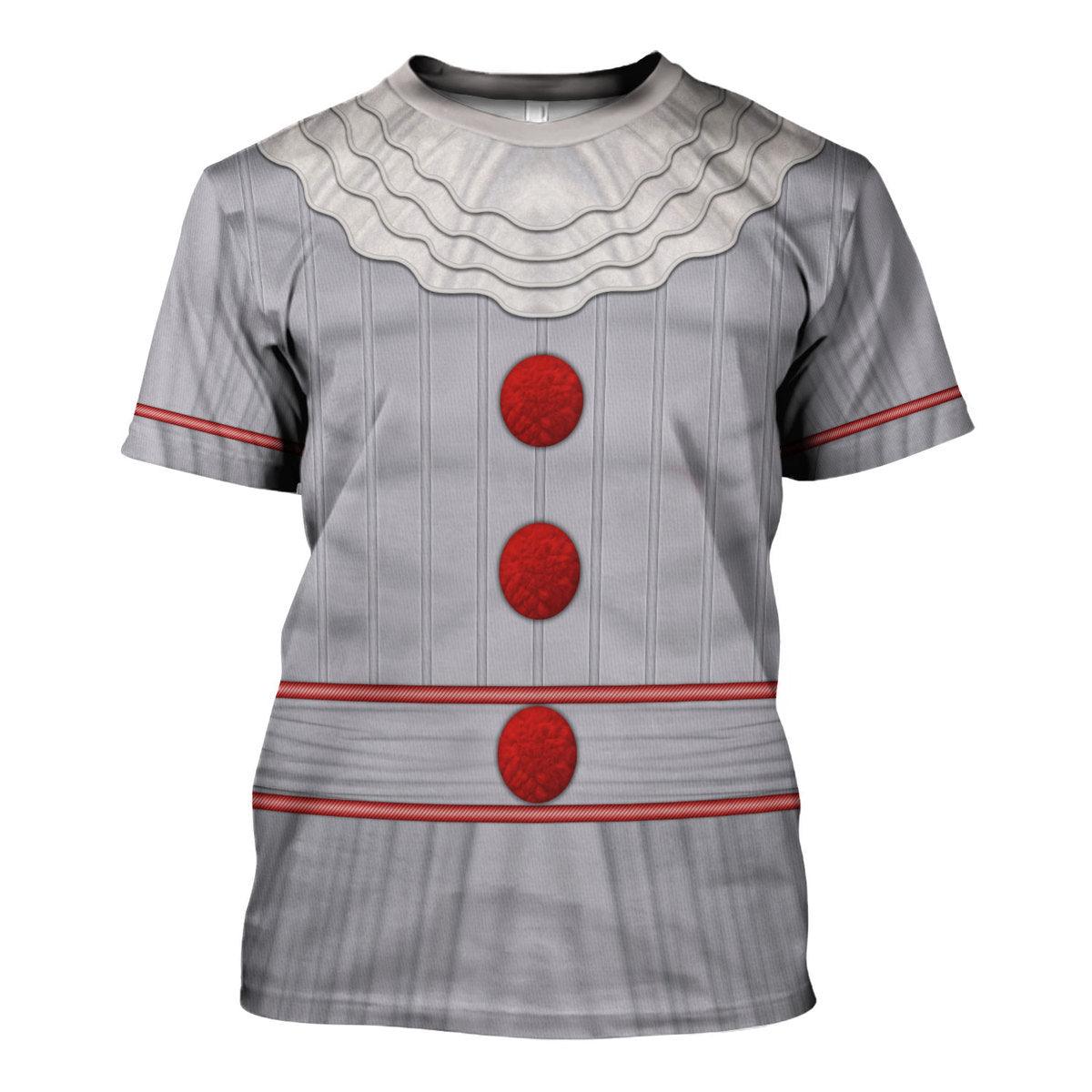 Gearhomie Pennywise Costume Hoodie Sweatshirt T-Shirt Tracksuit - Gearhomie.com