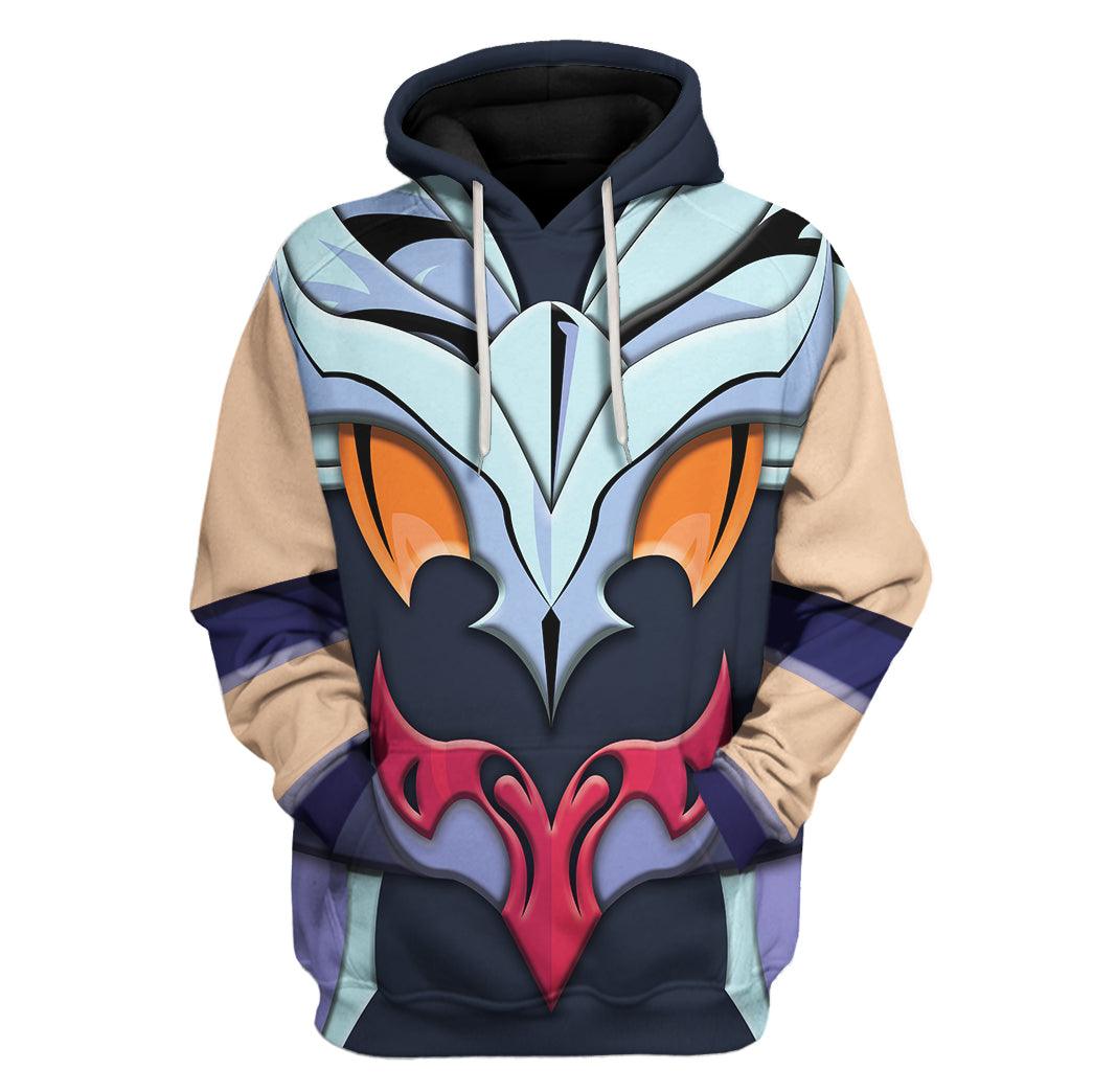 Gearhomie Phoenix Ikki Omega Saint Seiya Costume Hoodie Sweatshirt T-Shirt Tracksuit - DucG
