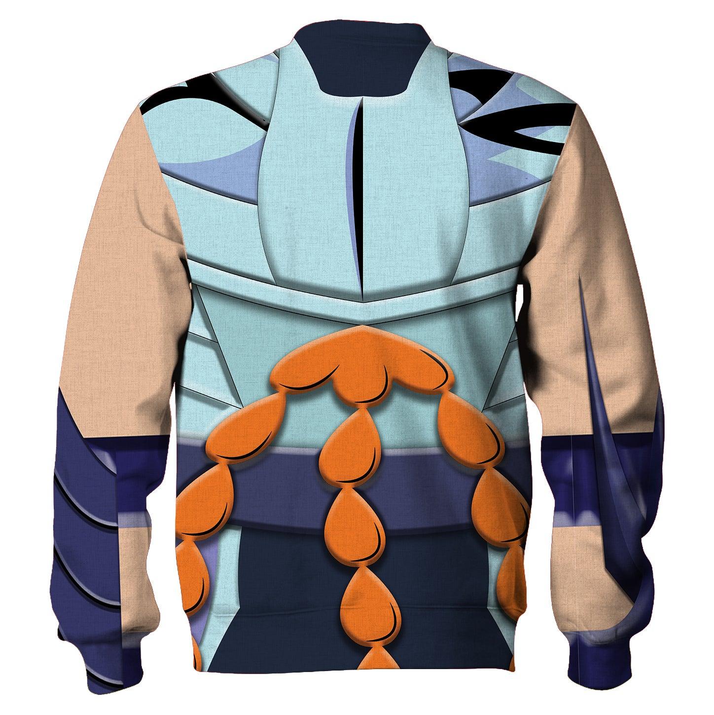 Gearhomie Phoenix Ikki Omega Saint Seiya Costume Hoodie Sweatshirt T-Shirt Tracksuit - DucG