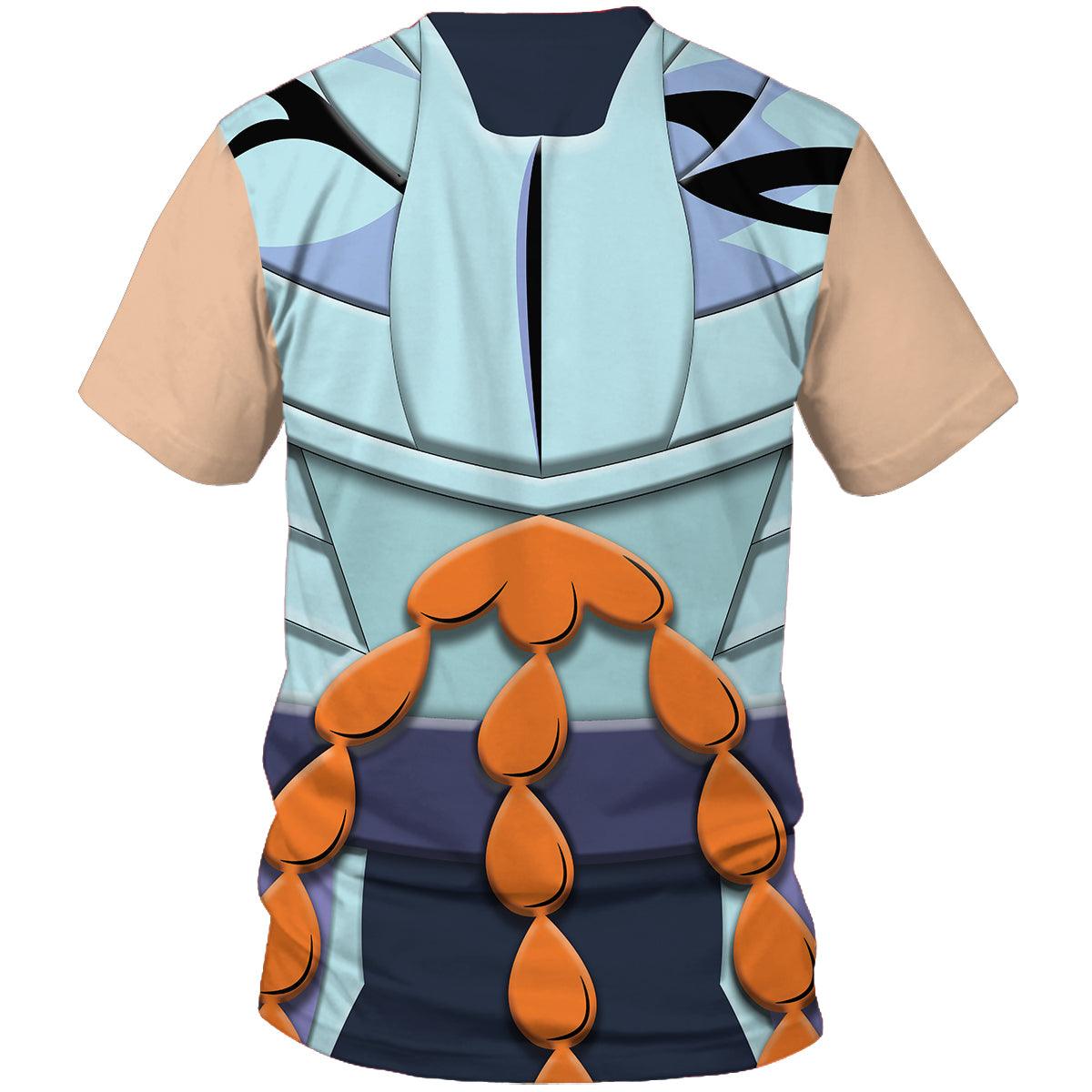Gearhomie Phoenix Ikki Omega Saint Seiya Costume Hoodie Sweatshirt T-Shirt Tracksuit - DucG