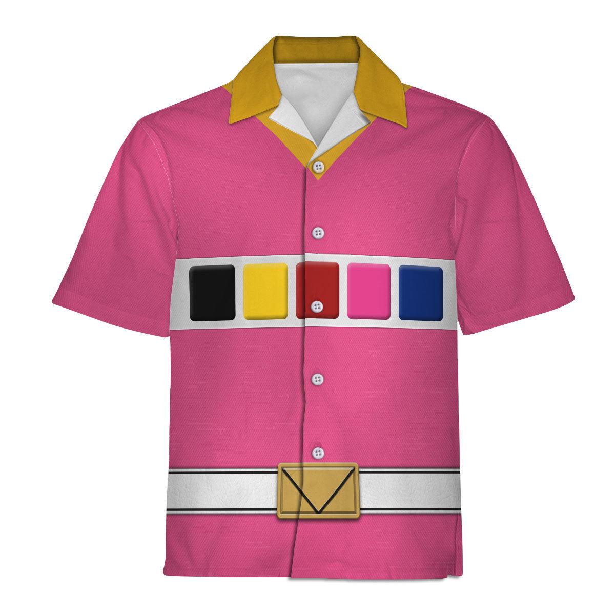 Gearhomie Pink Space Ranger Hoodies Sweatshirt T-shirt Hawaiian Tracksuit - Gearhomie.com