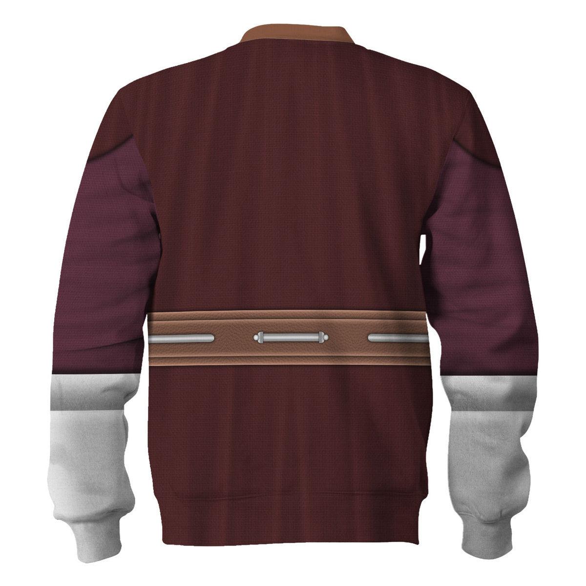 Gearhomie Plo Koon Costume Hoodie Sweatshirt T-Shirt Sweatpants - Gearhomie.com